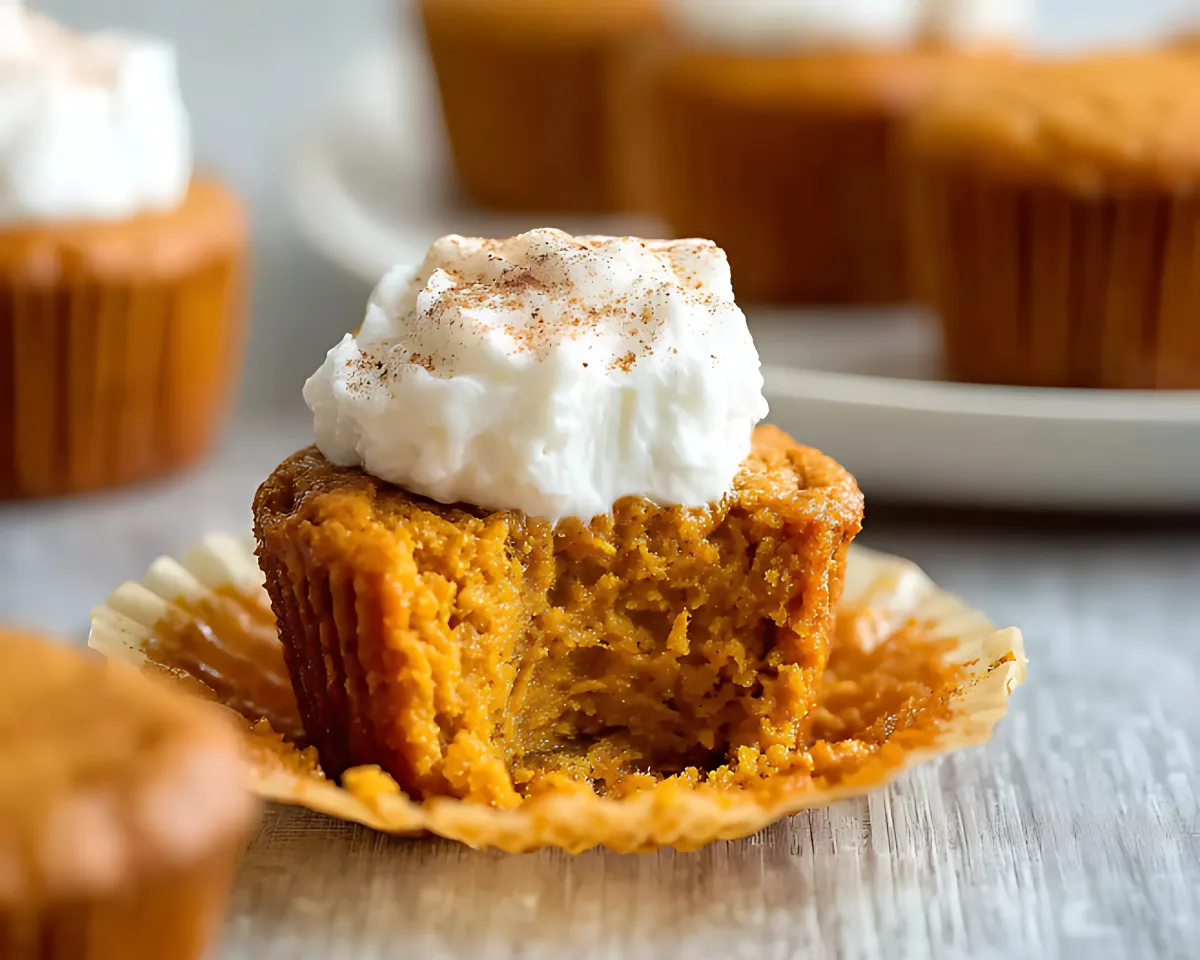 bitten cupcake whipped cream