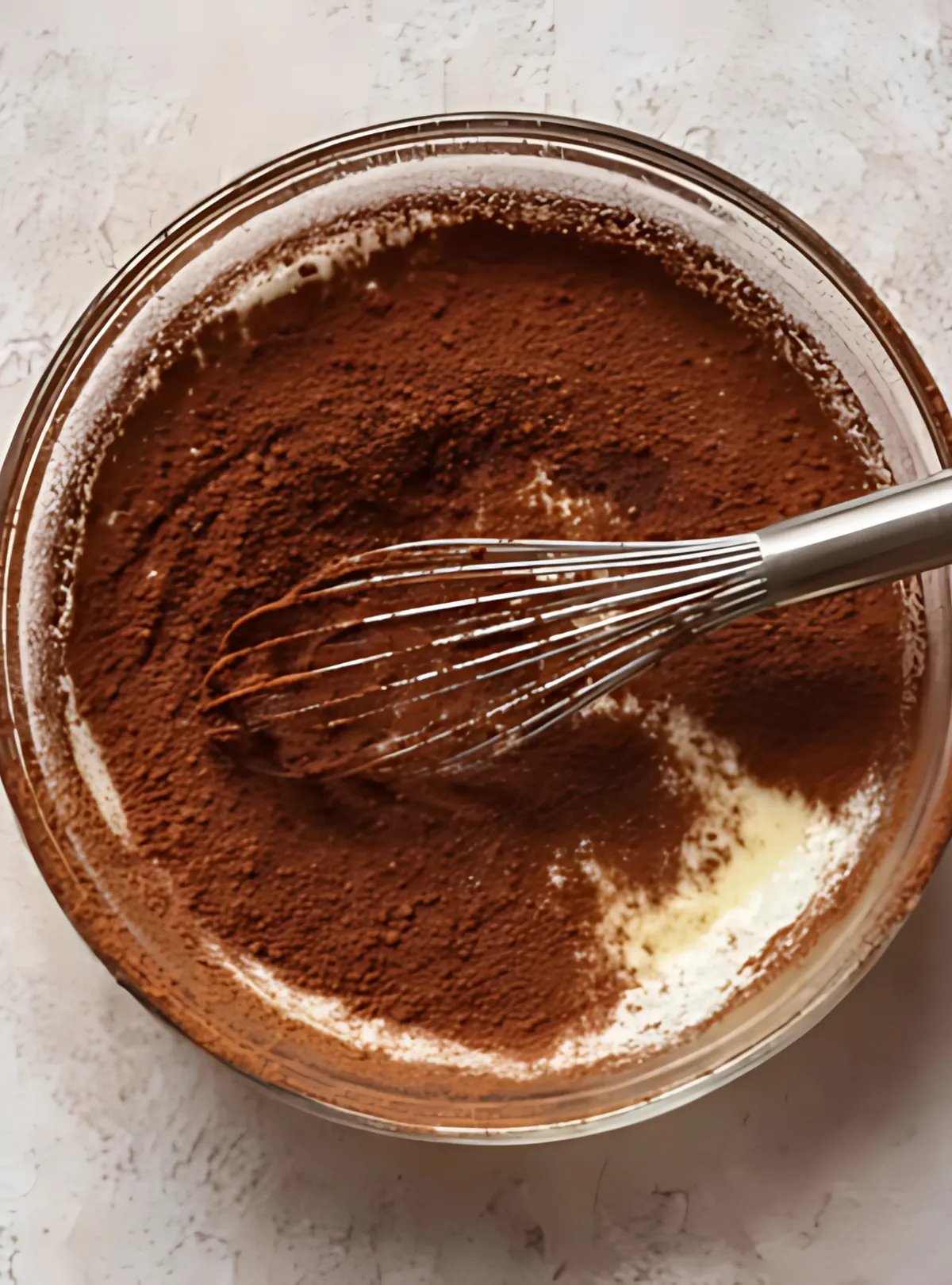 cocoa whisk mixing bowl