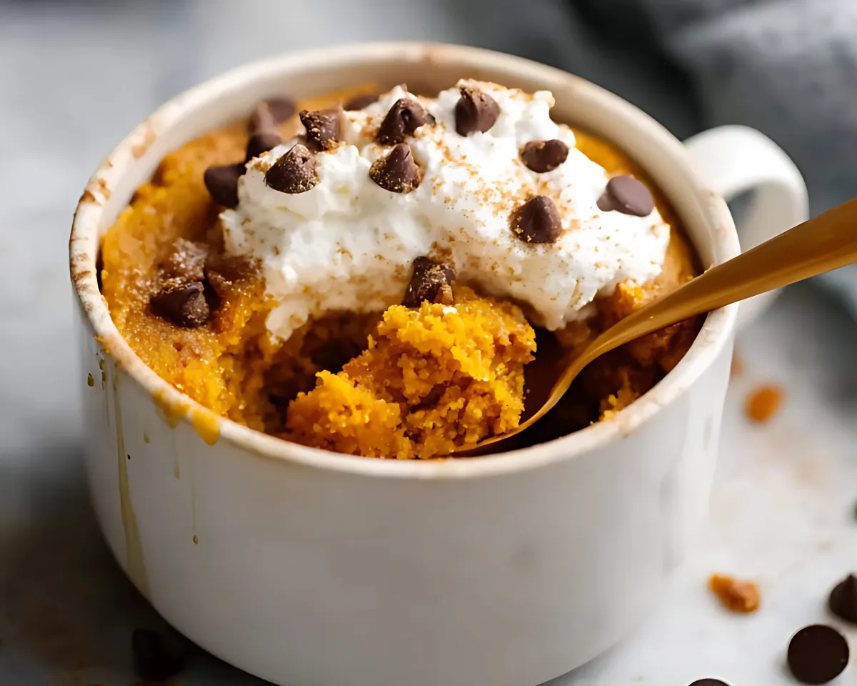 mug cake whipped chips