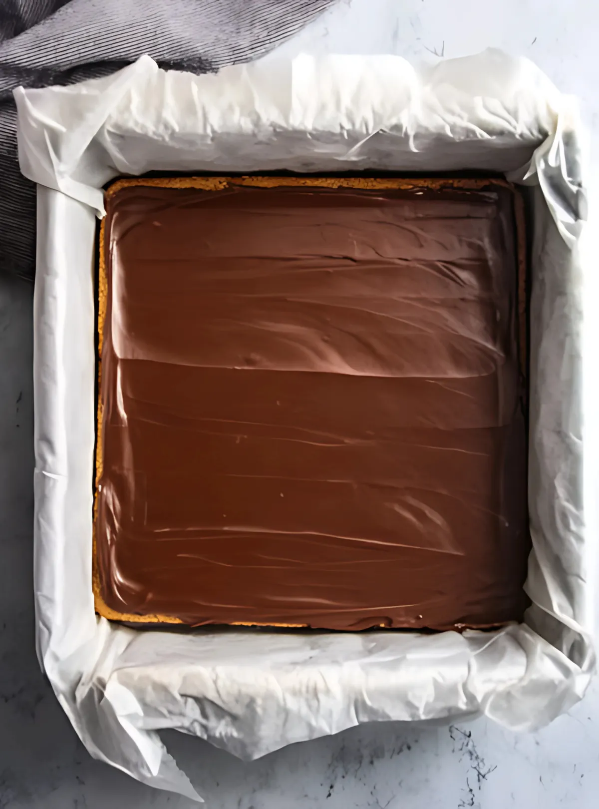 smooth nutella layer pan