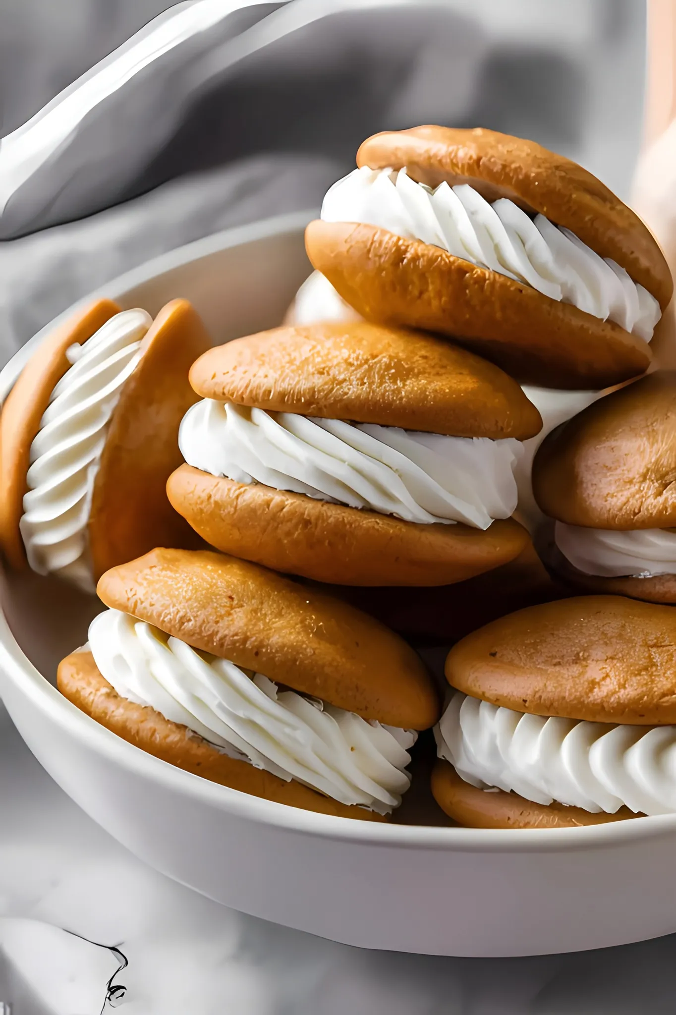whoopie pies with frosting