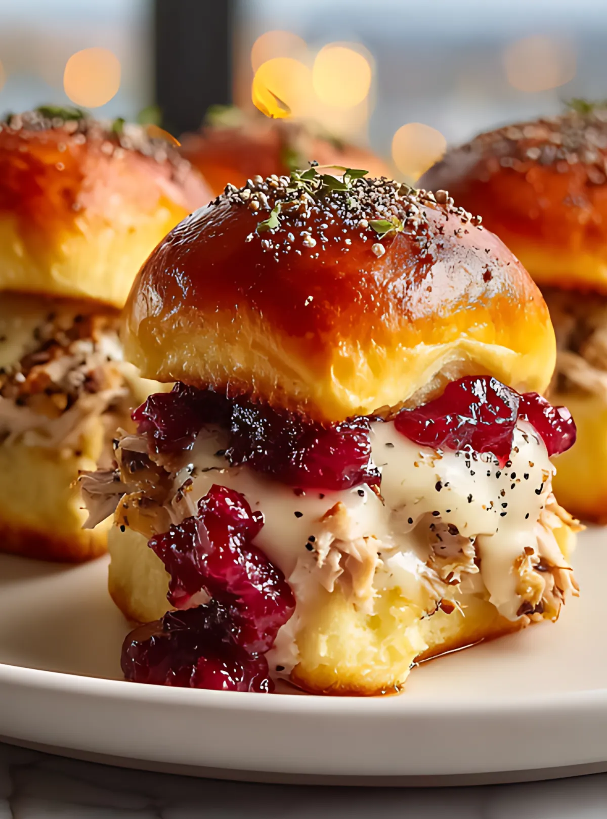 Thanksgiving leftover slider