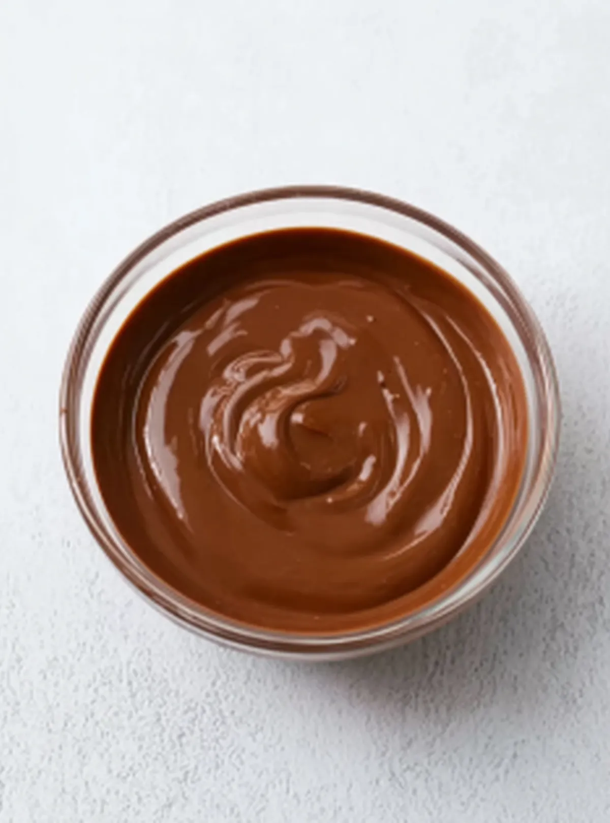 melted chocolate bowl