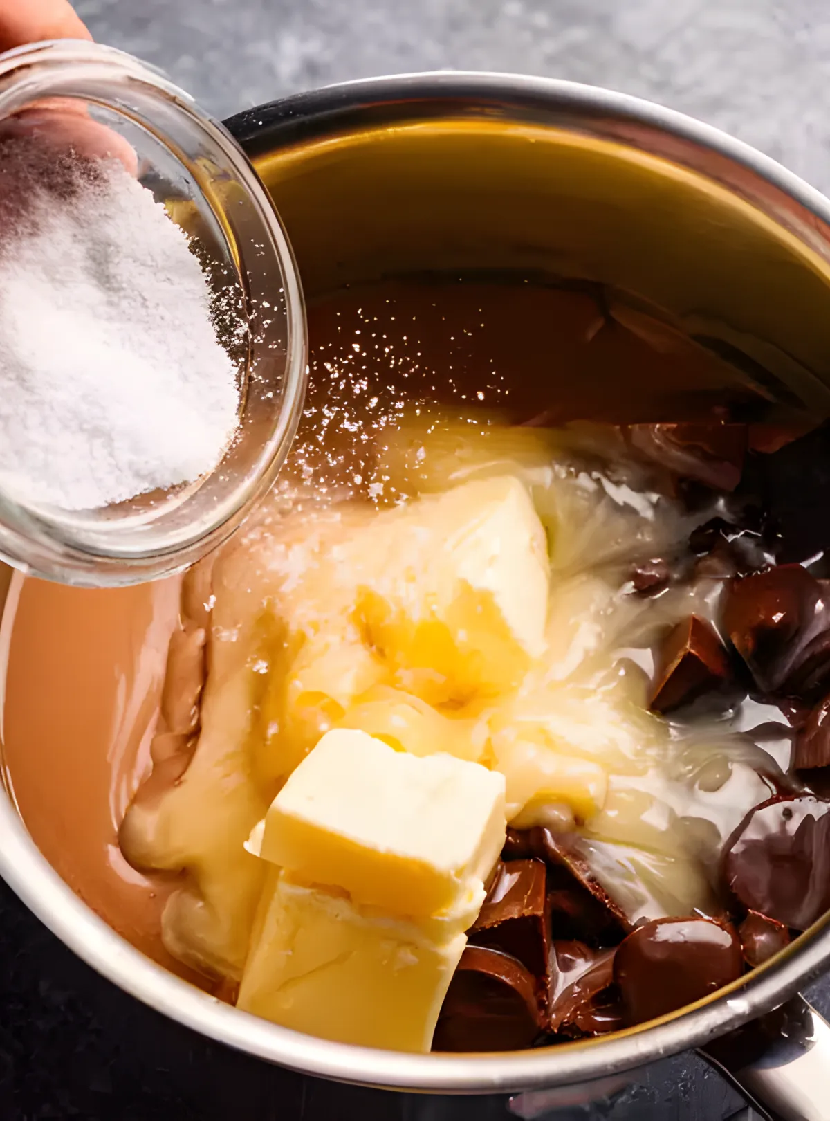 Butter chocolate salt mix