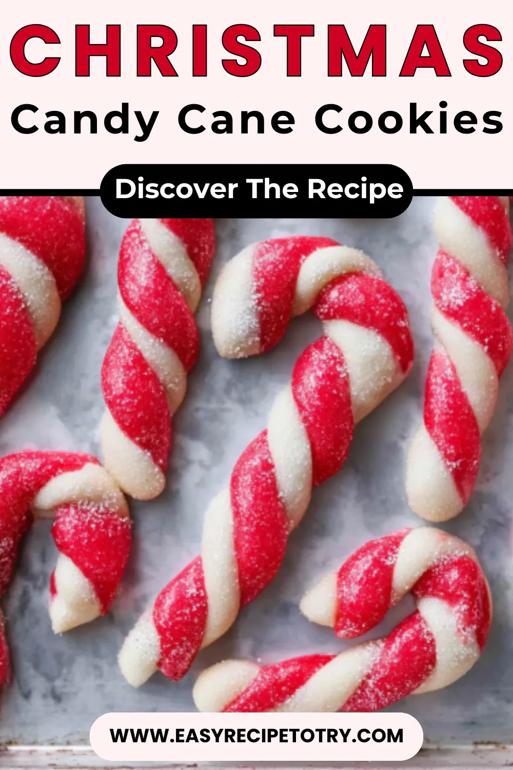 Christmas Candy Cane Cookies