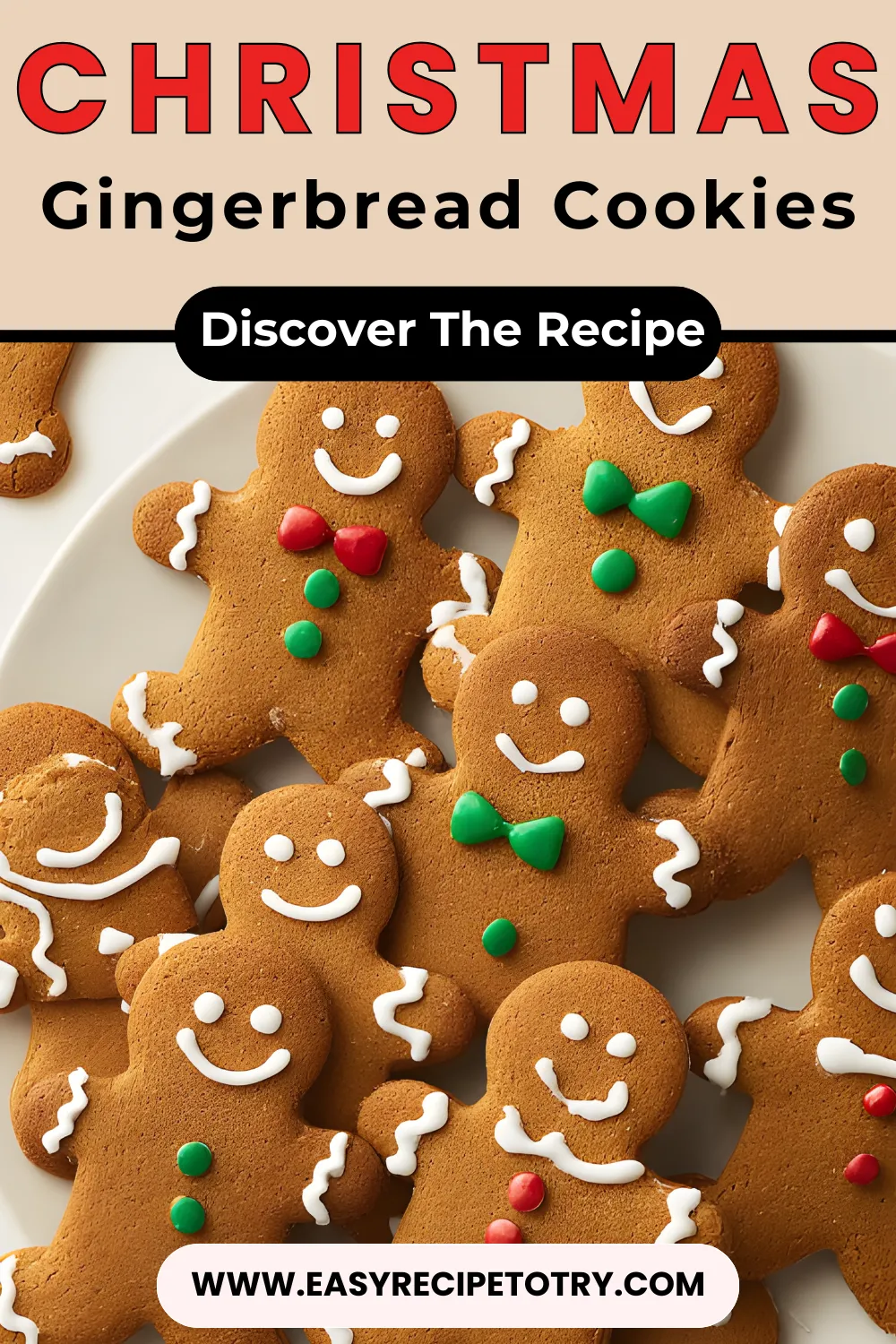 Christmas Gingerbread Cookies RECIPE