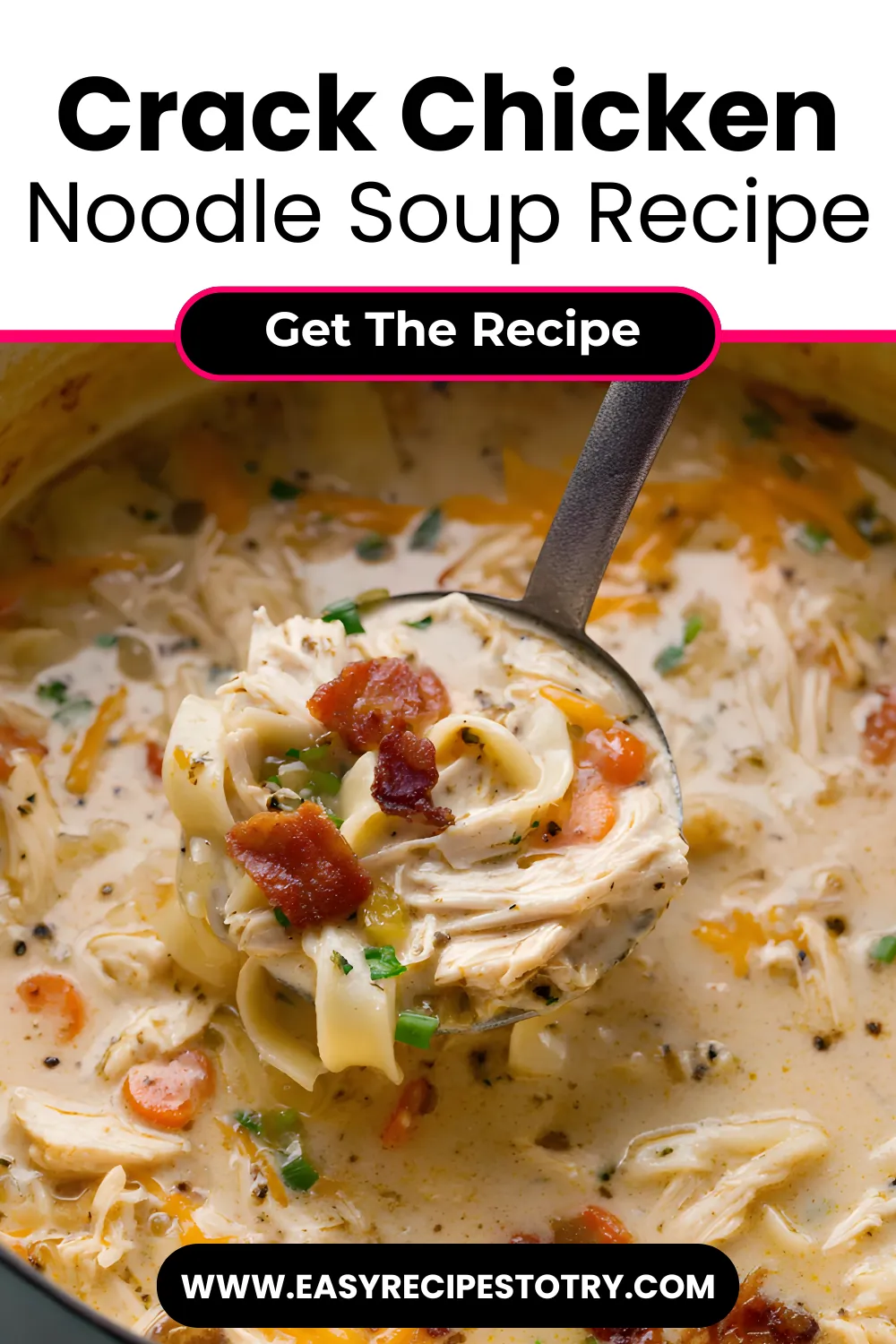 Crack Chicken Noodle Soup recipe