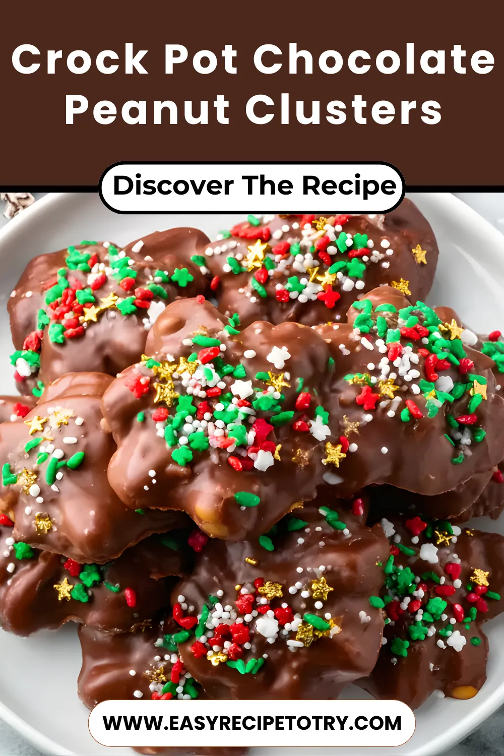 Crock Pot Chocolate Peanut Clusters recipe