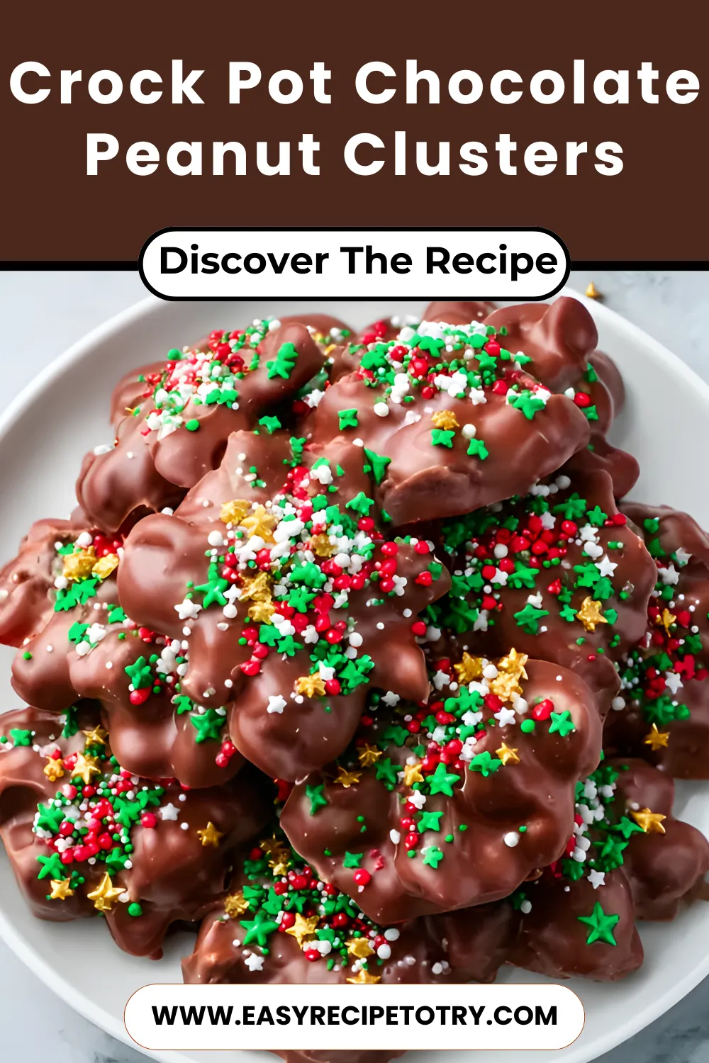 Crock Pot Chocolate Peanut Clusters