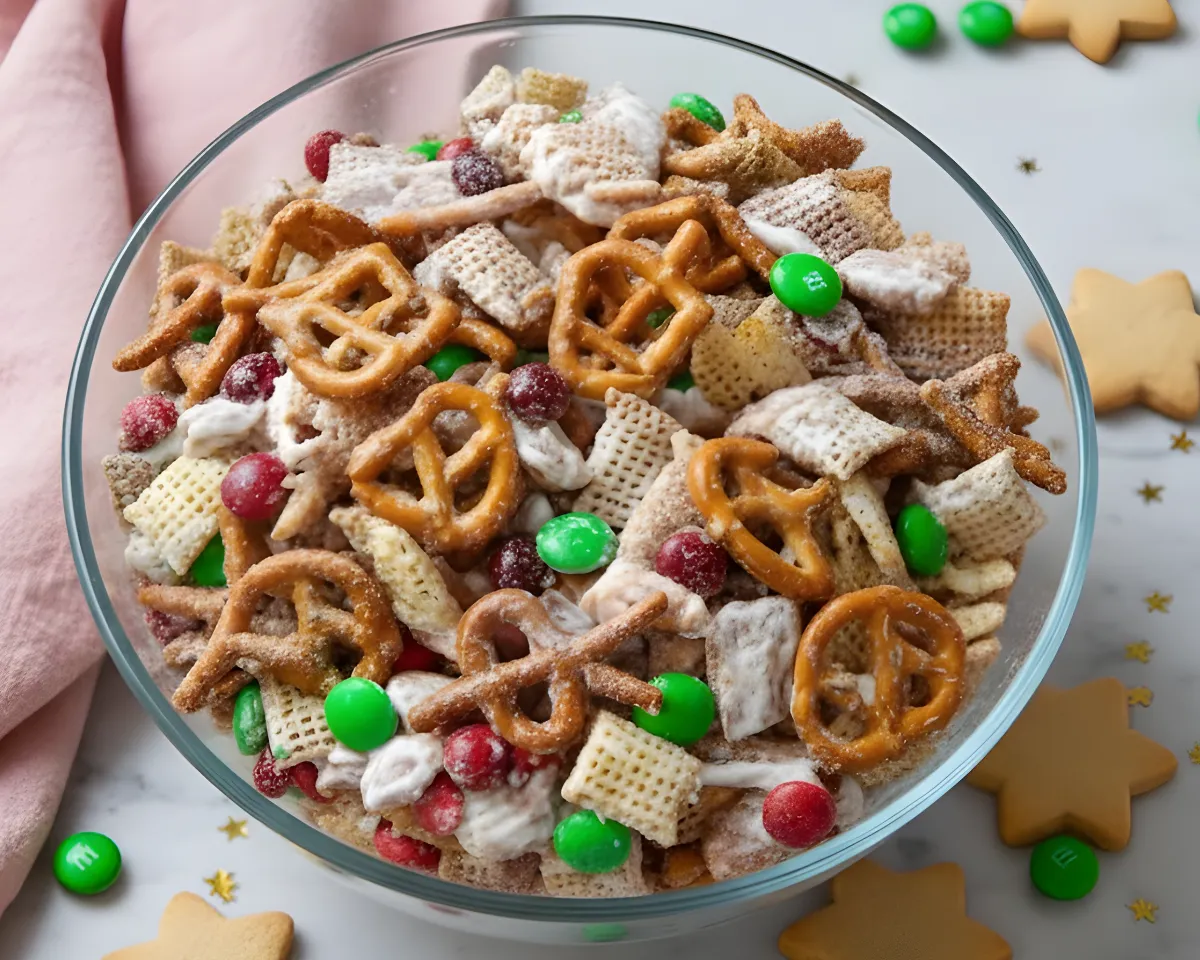 Festive snack mix