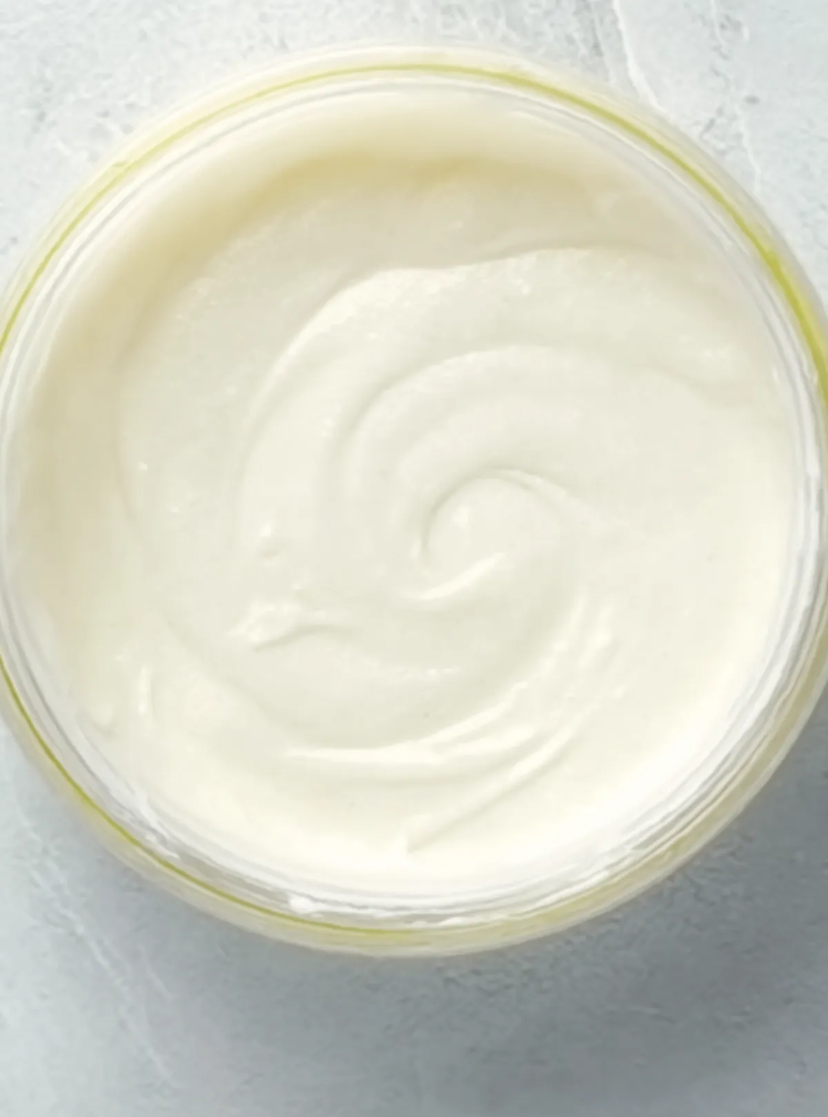 Melted white almond bark