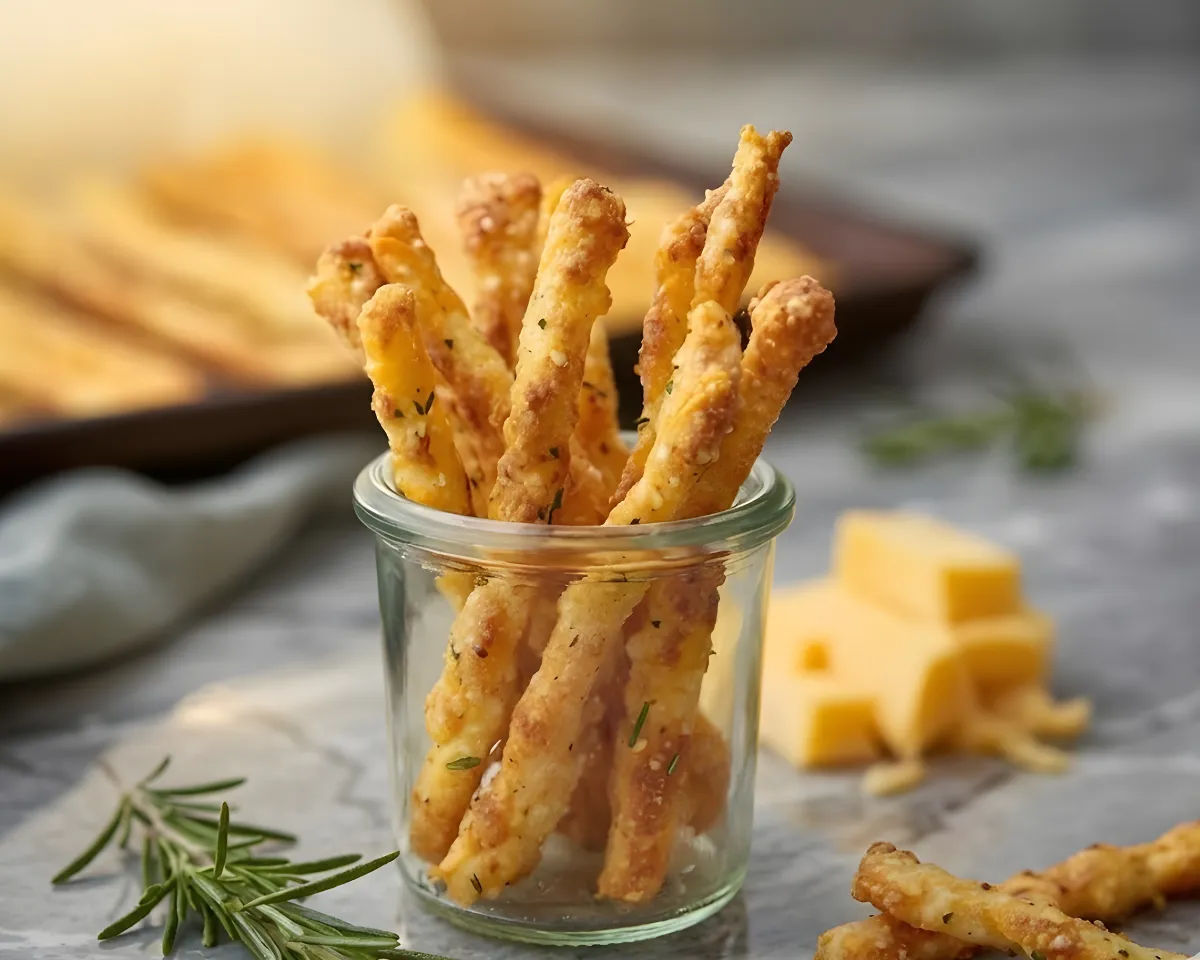 Rosemary cheese sticks