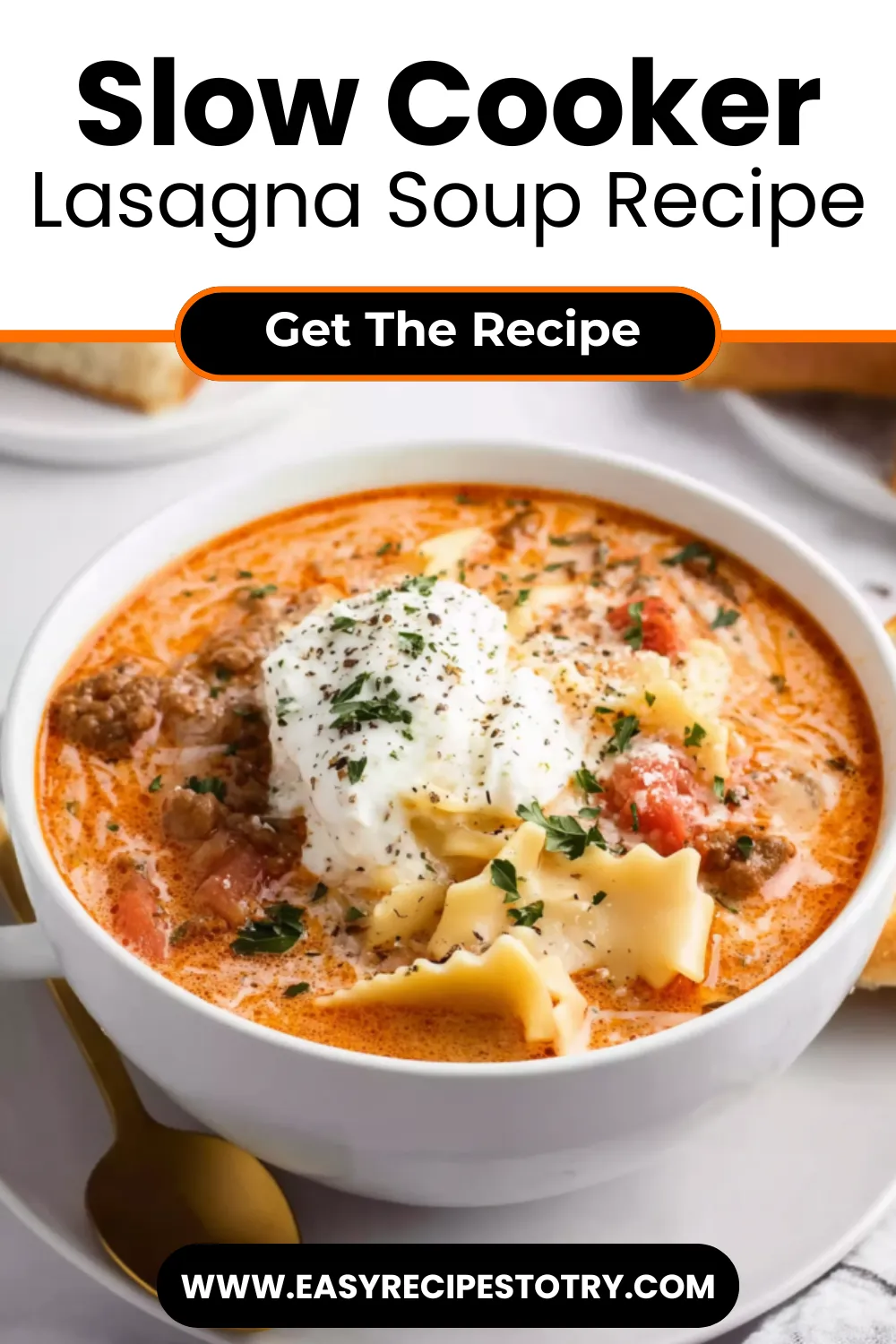 Slow Cooker Lasagna Soup recipe
