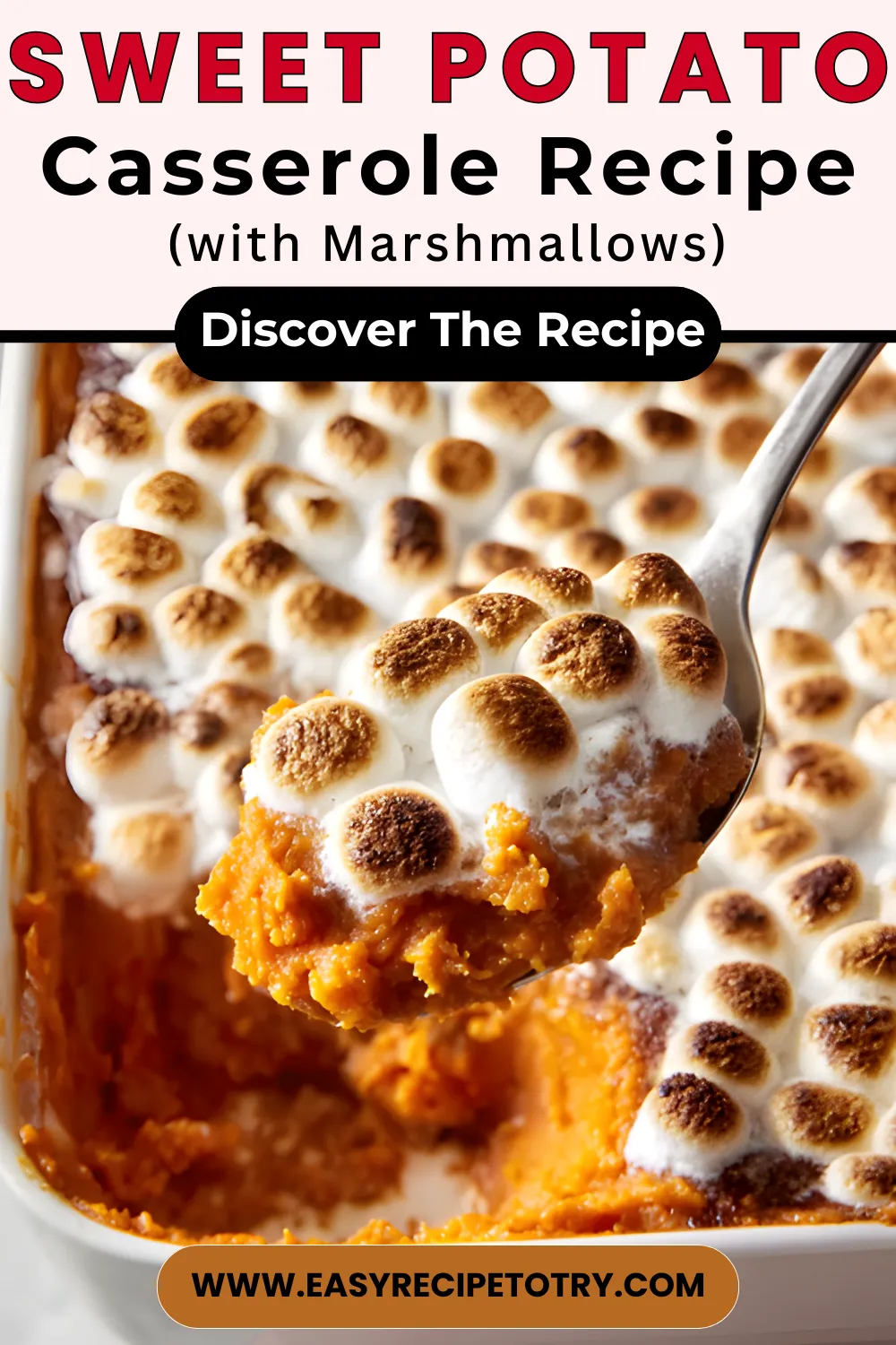 Sweet Potato Casserole with Marshmallows RECIPE