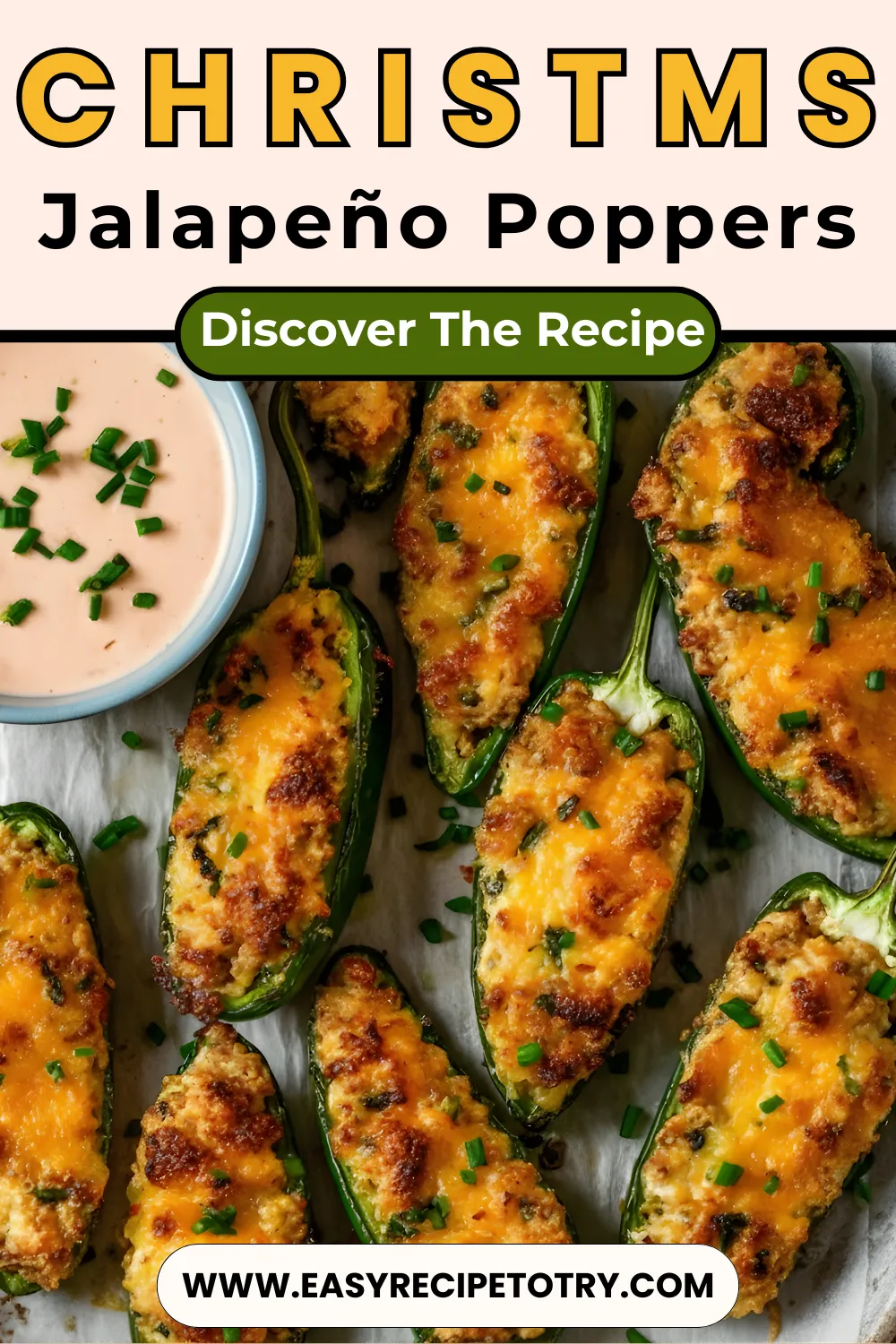 christmas Jalapeño Poppers recipe