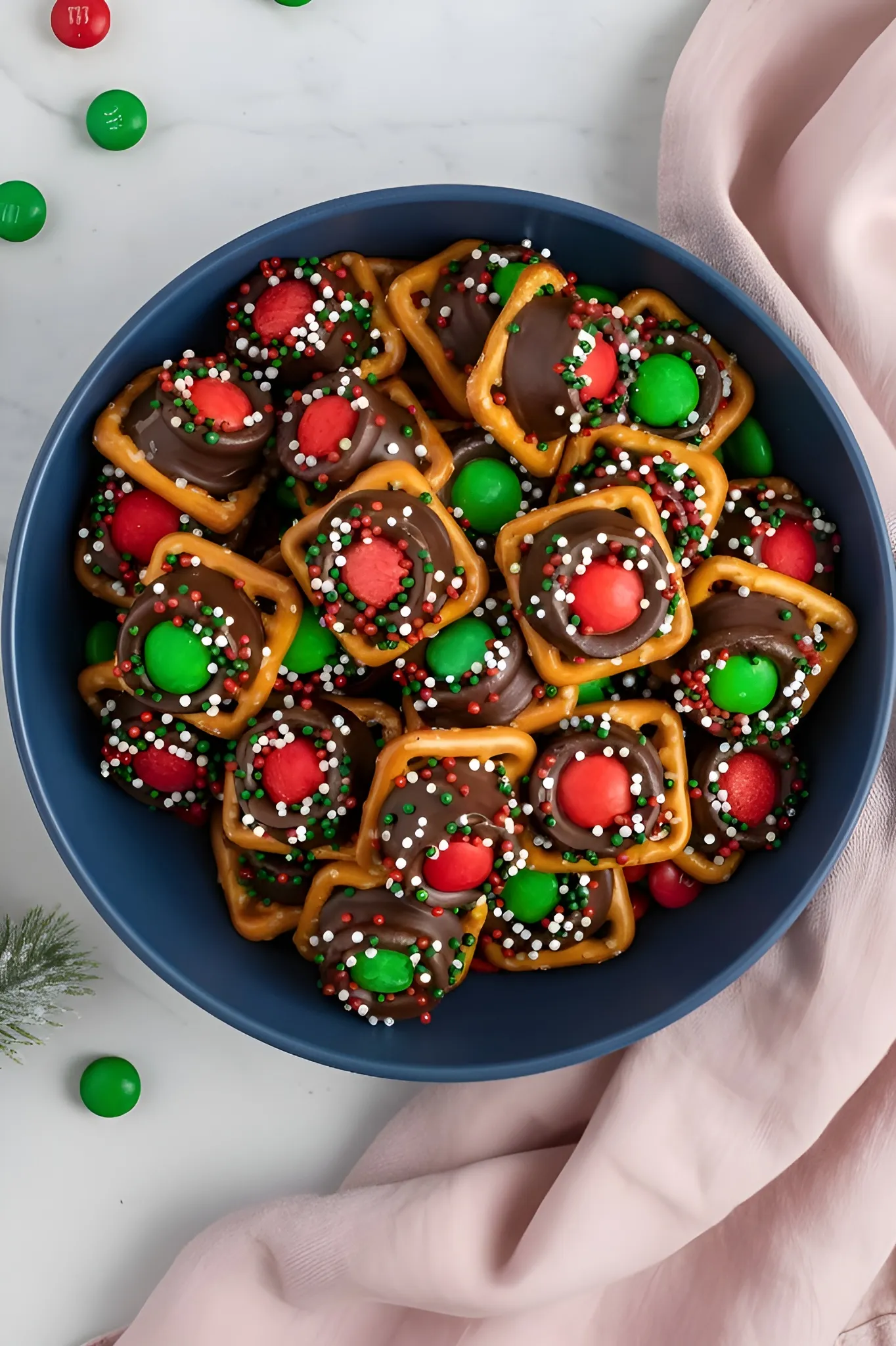 festive pretzel bites