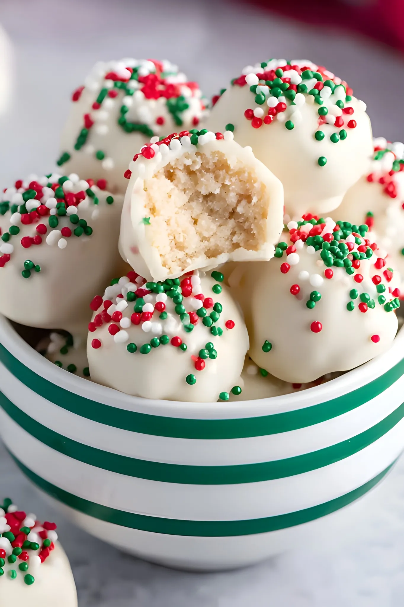 festive truffles bowl