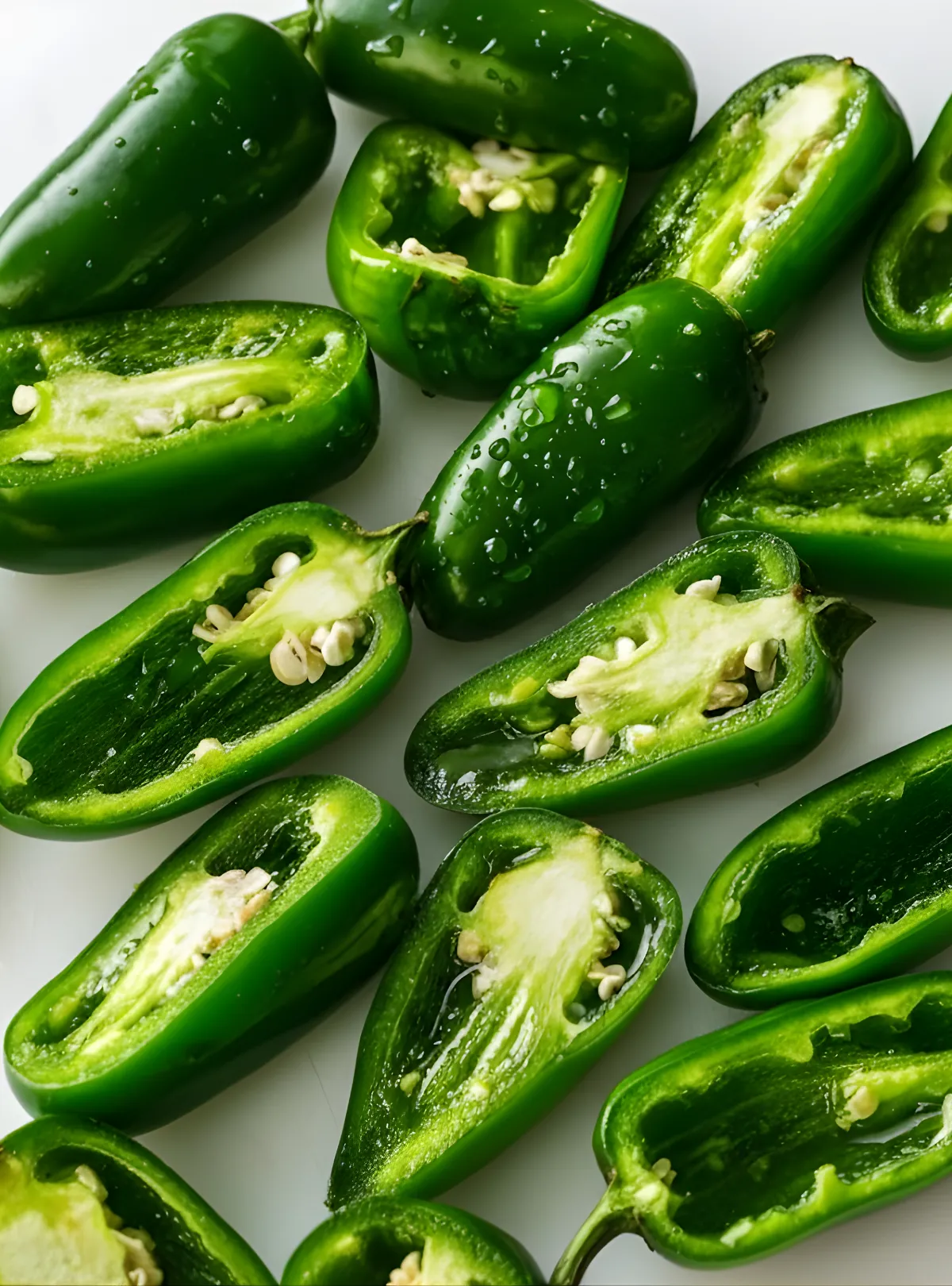 fresh sliced jalapeños