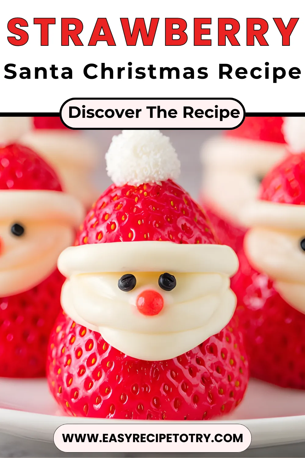 strawberry christmas santas recipe