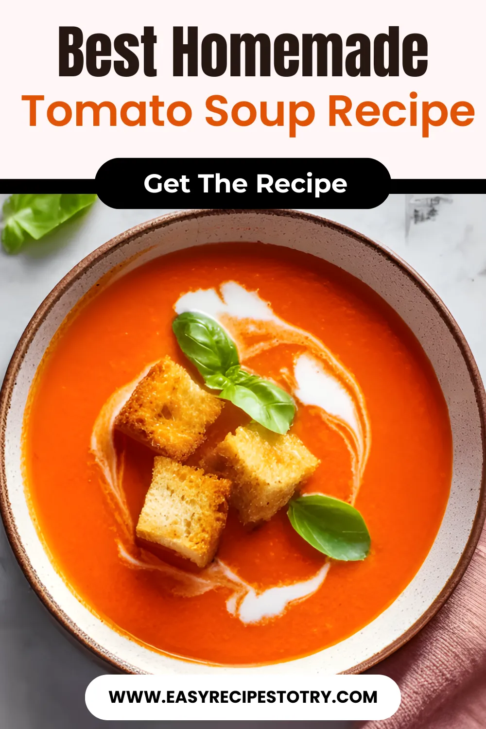 Best Homemade Tomato Soup Recipe