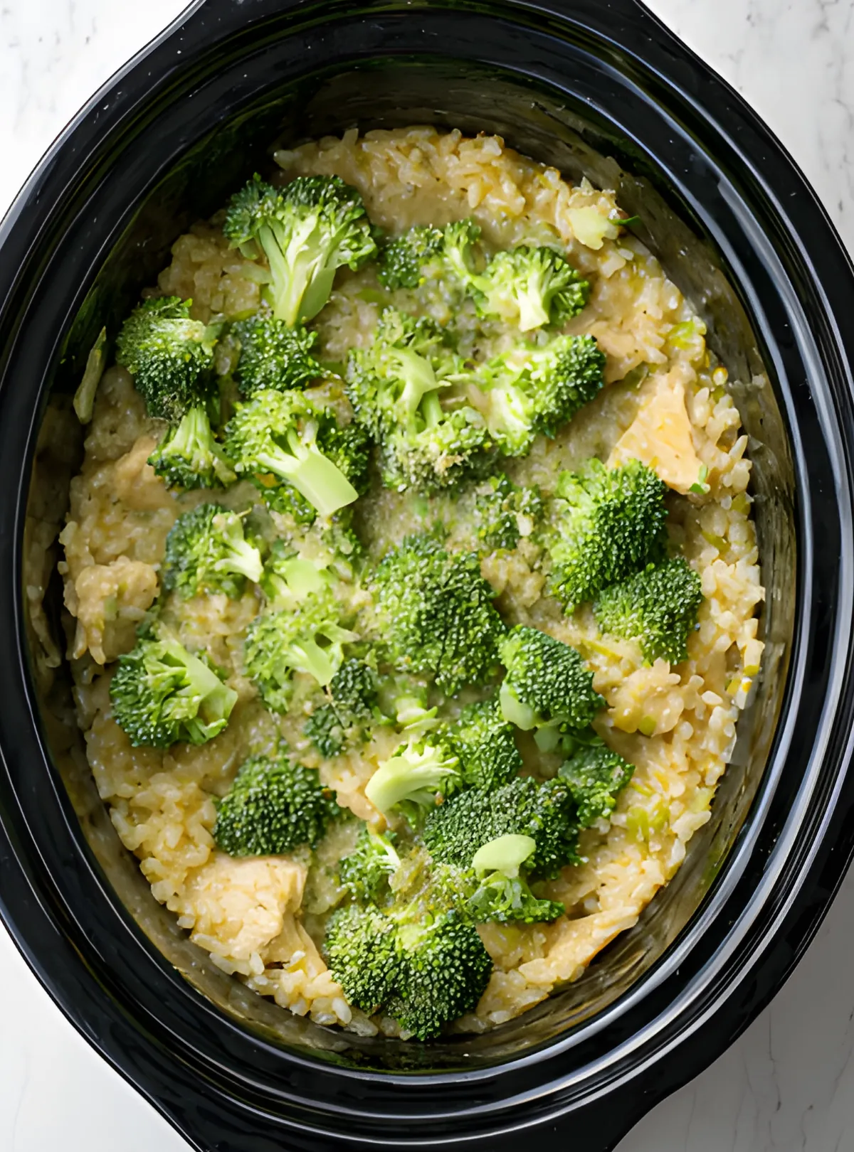 Broccoli added casserole