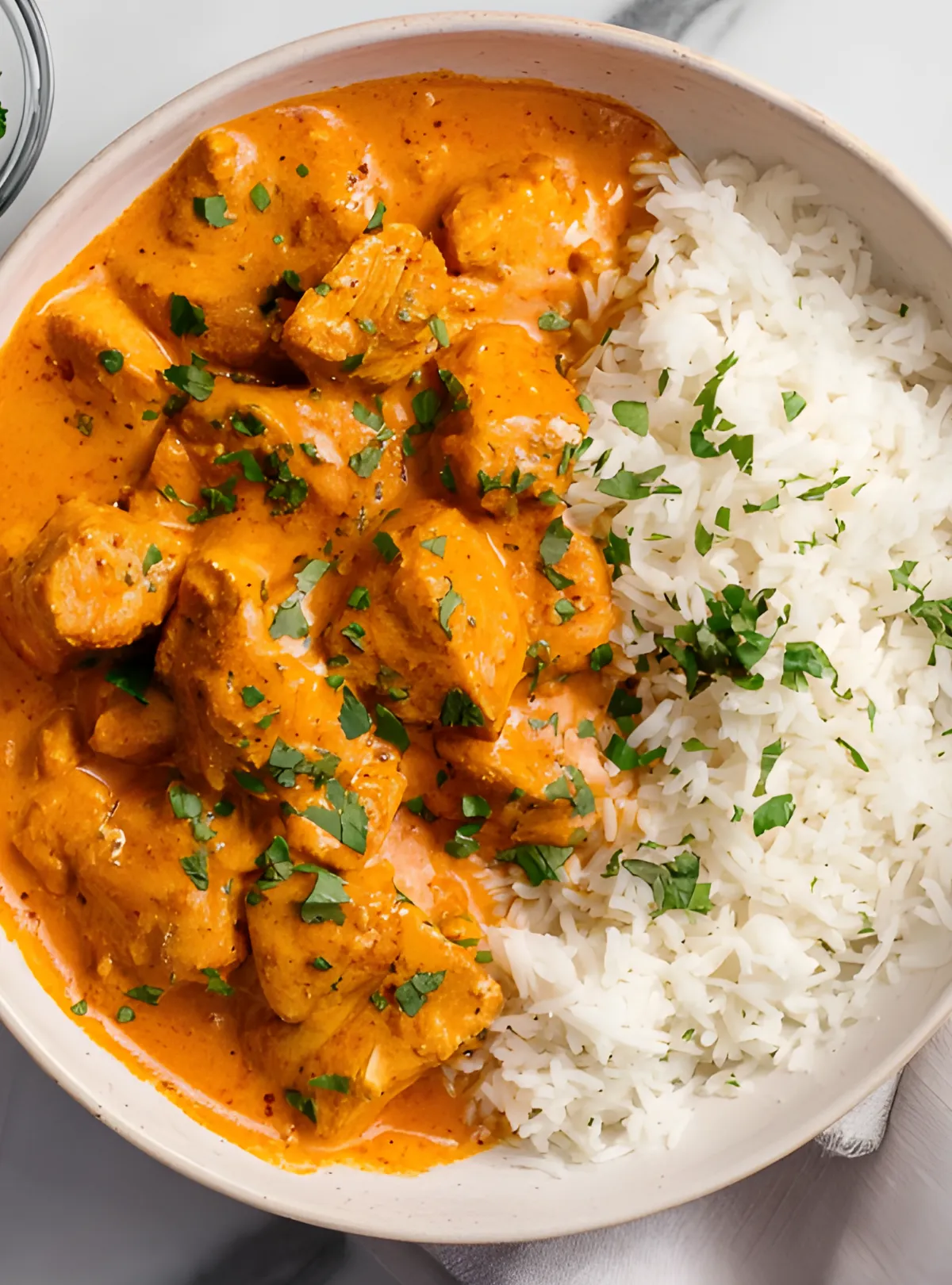 Butter chicken basmati