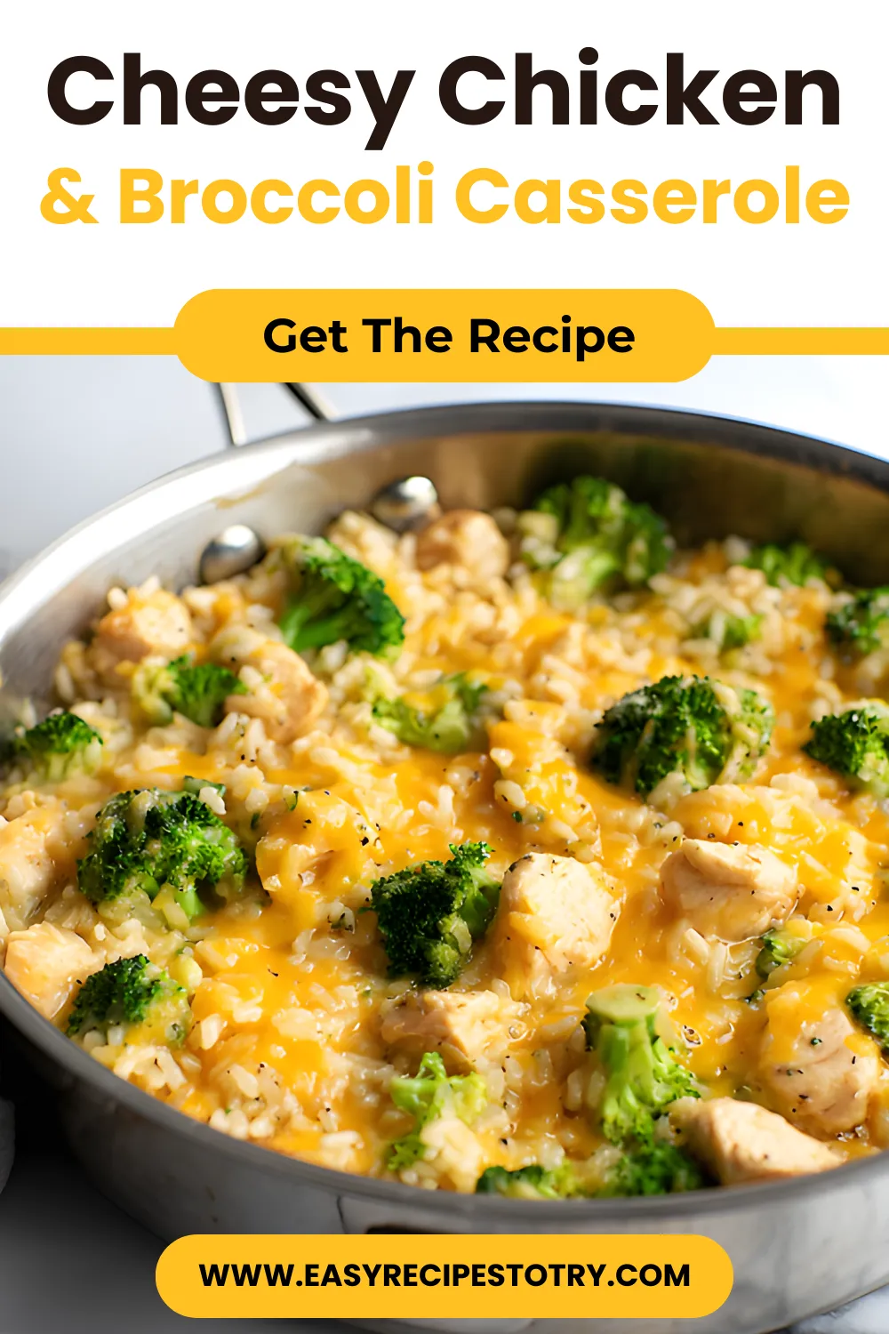 Cheesy Chicken & Broccoli Casserole recipe