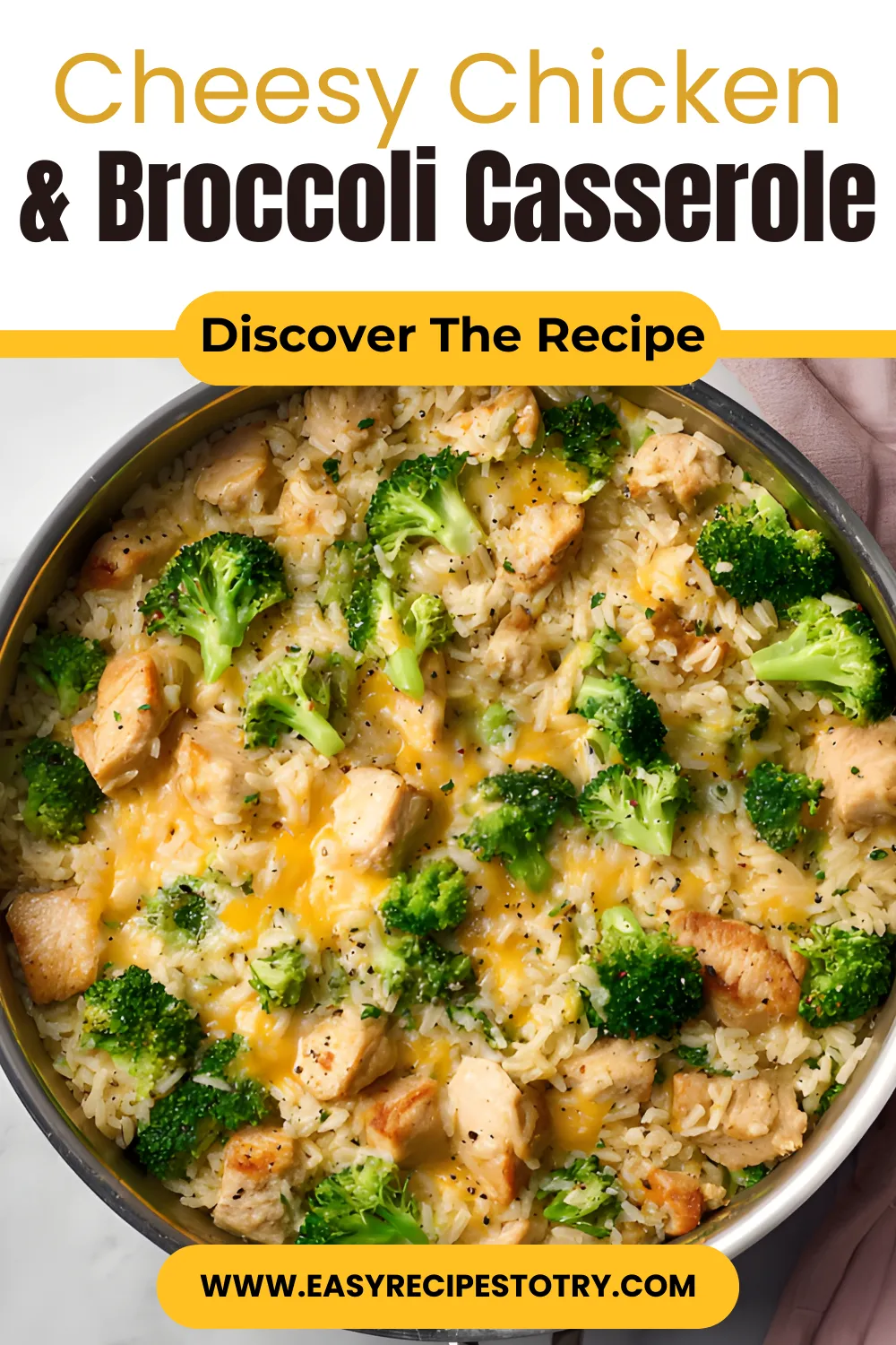 Cheesy Chicken & Broccoli Casserole