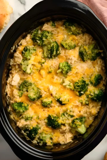 Chicken broccoli rice