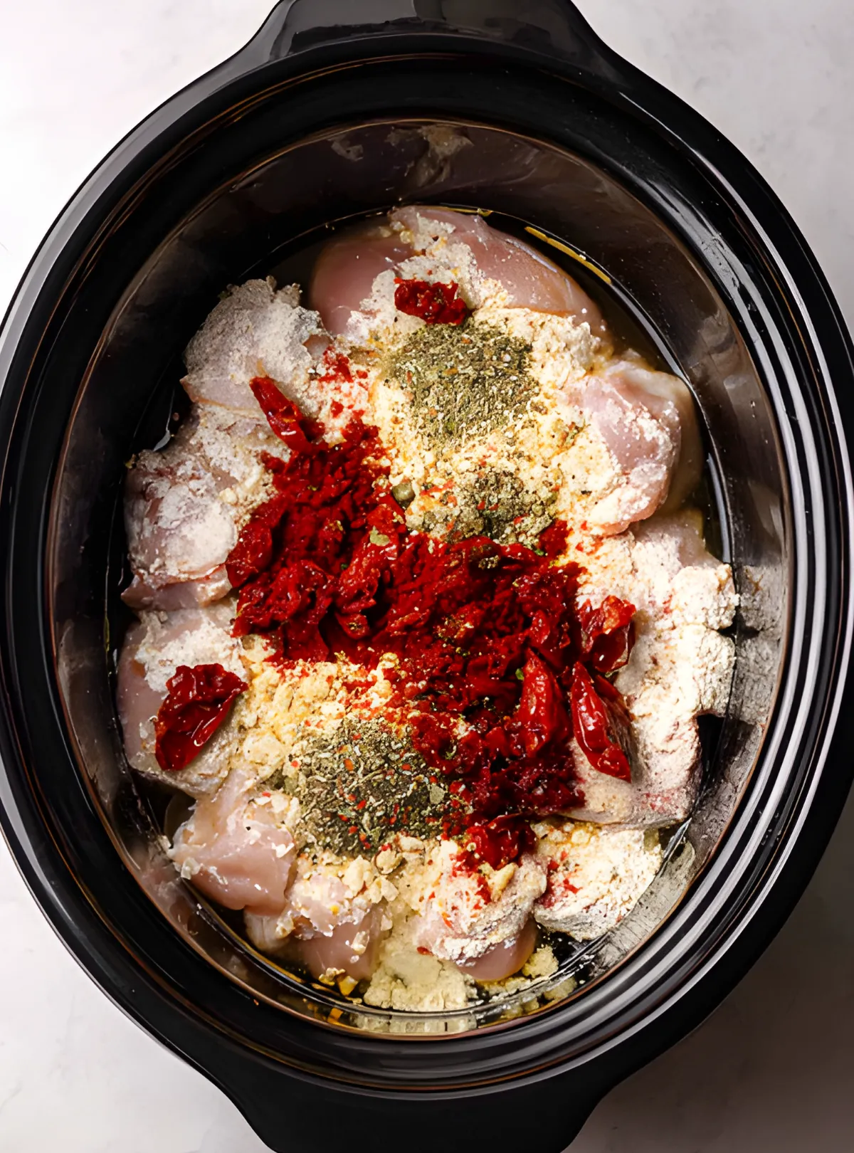 Chicken spices slow cooker