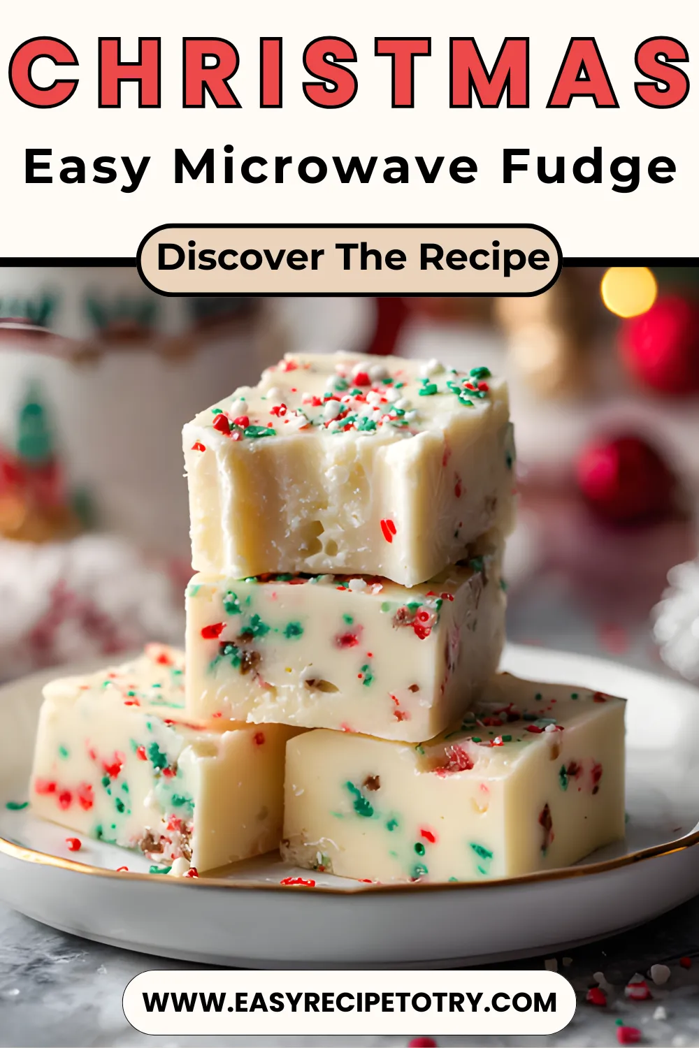 Christmas Easy Microwave Fudge RECIPE