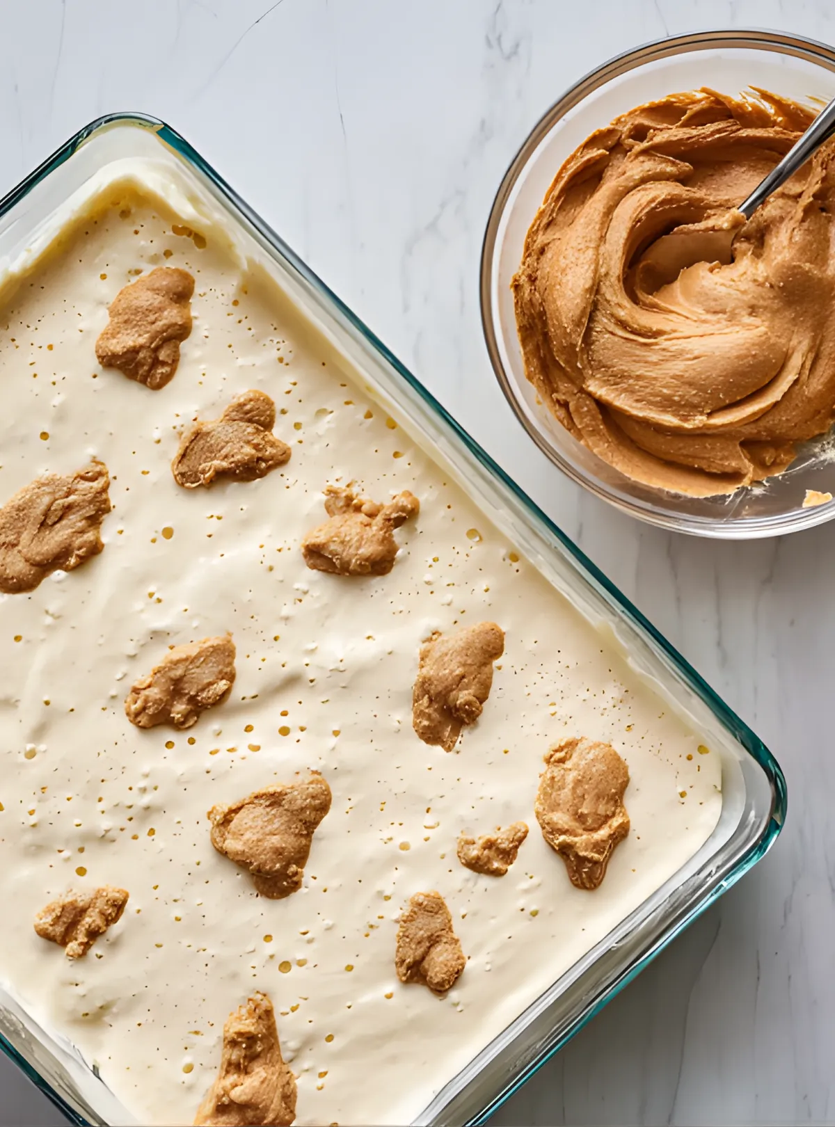 Cinnamon dollops batter