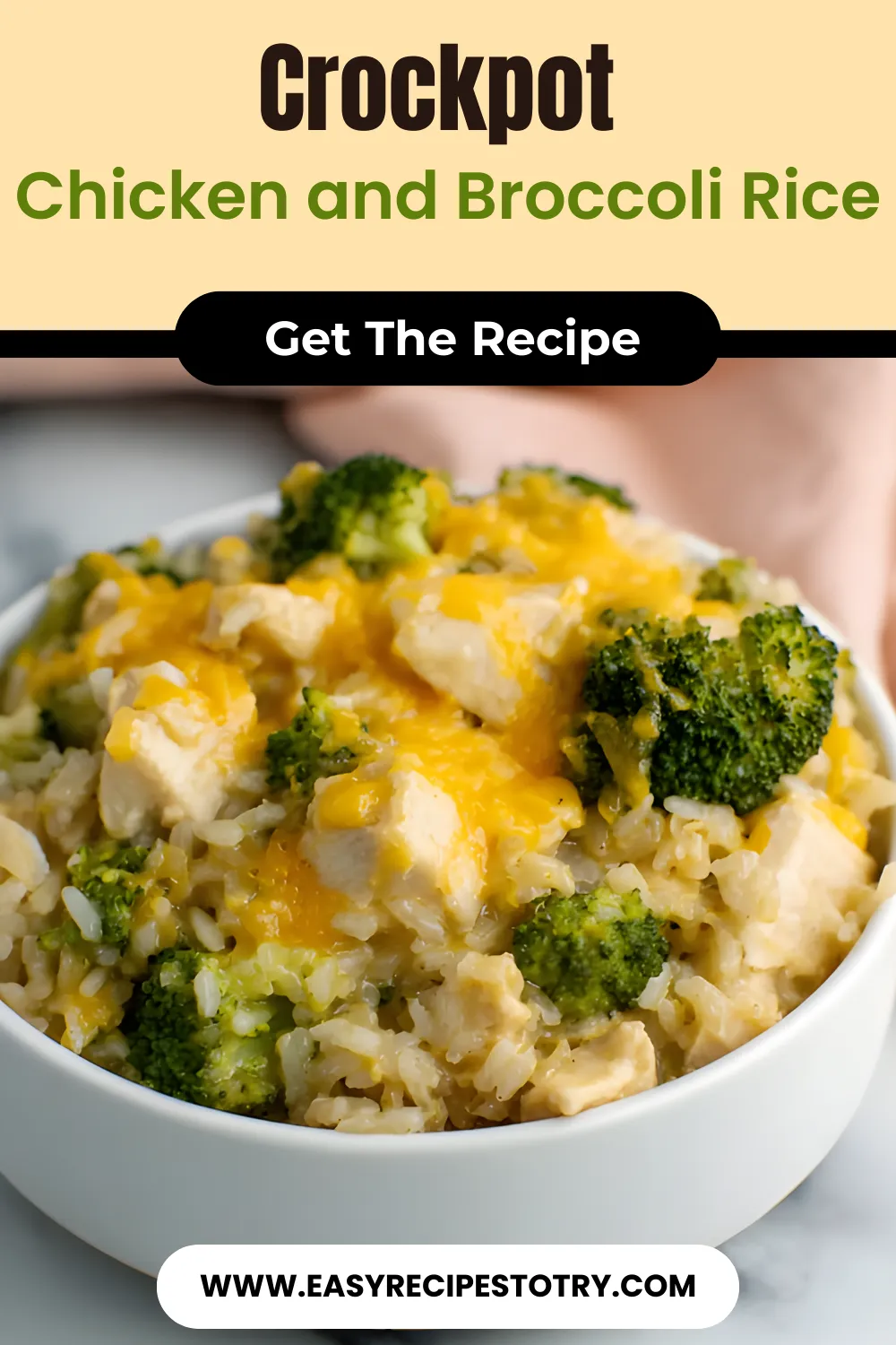 Crockpot Chicken and Broccoli Rice RECIPE