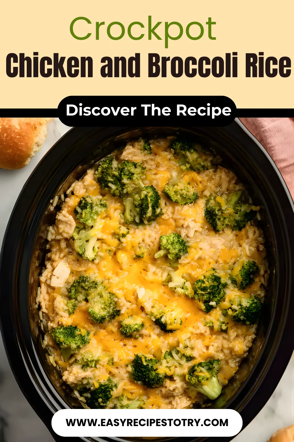 Crockpot Chicken and Broccoli Rice