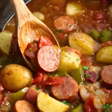 Crockpot sausage potatoes