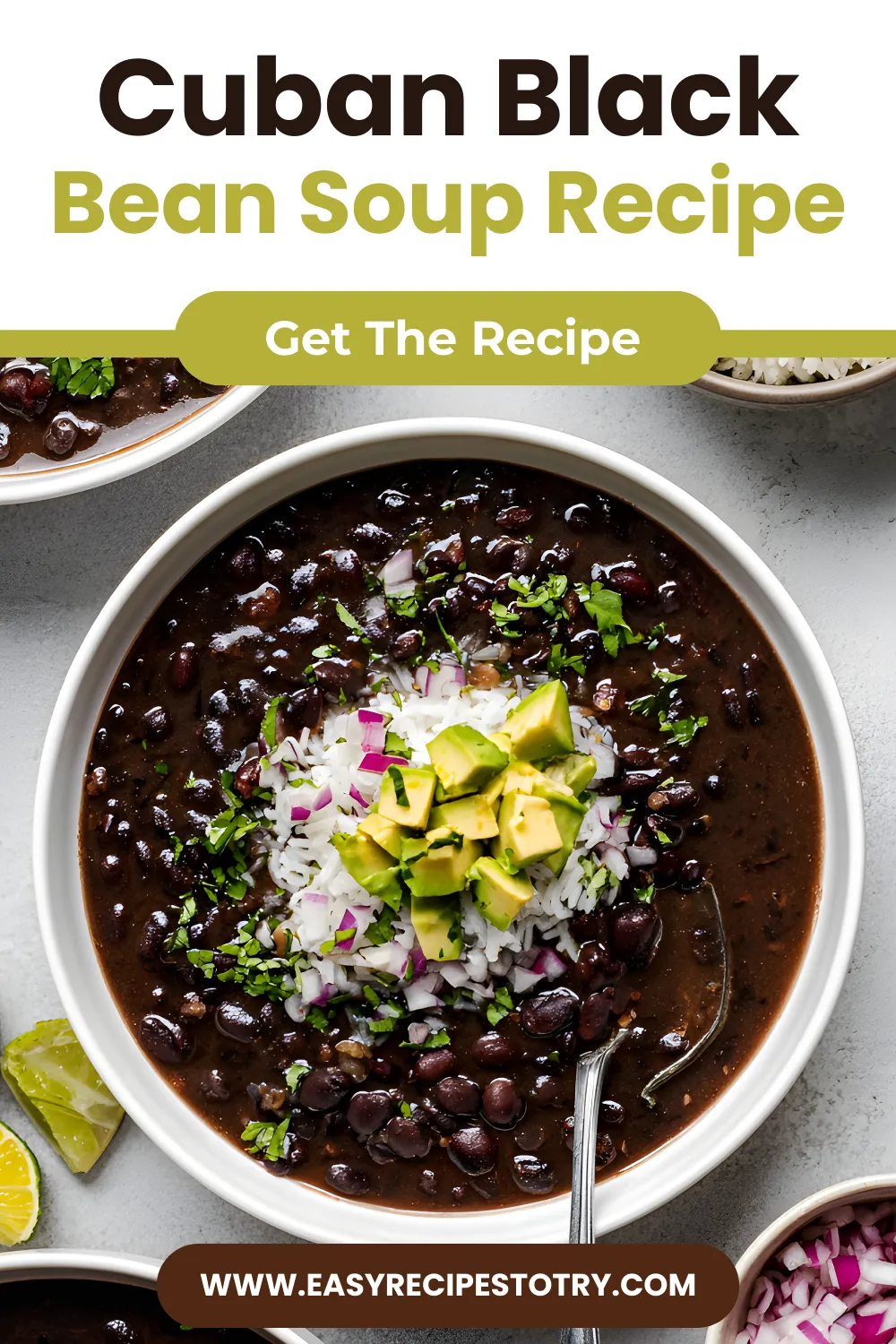 Cuban Black Bean Soup recipe