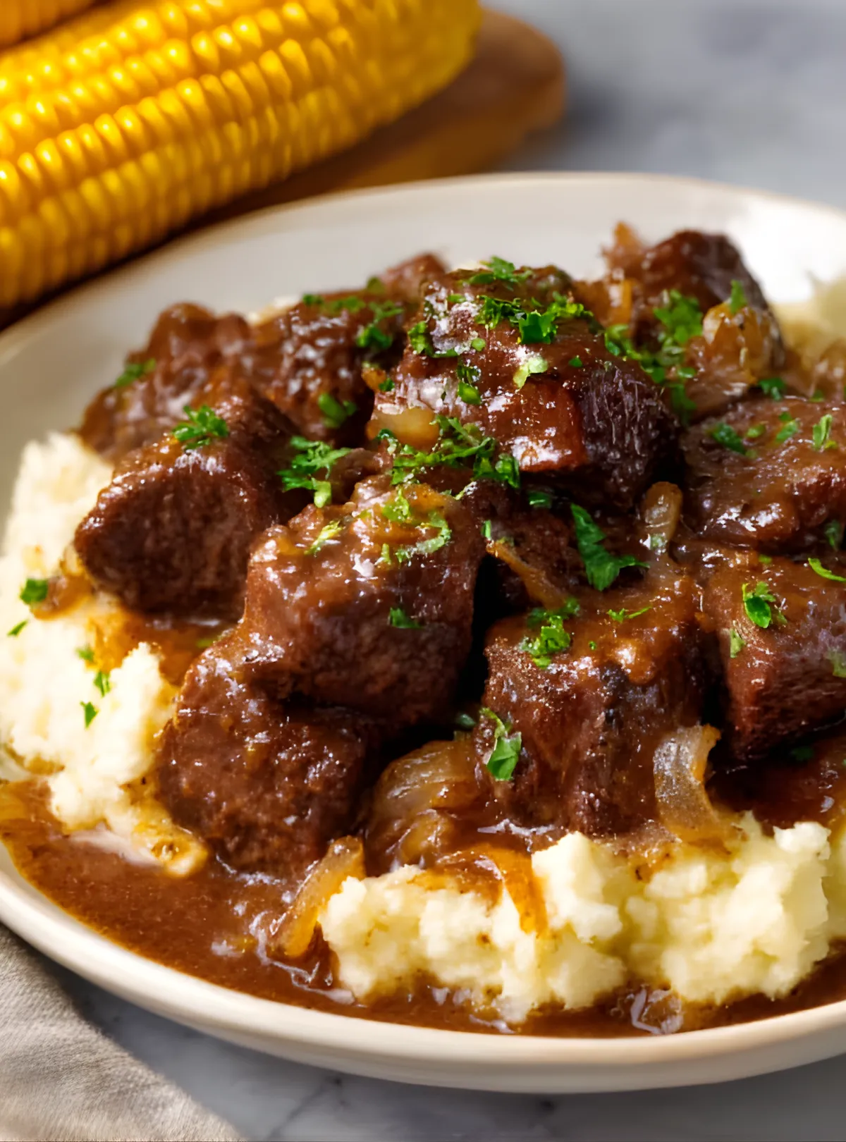 Garlic butter steak bites