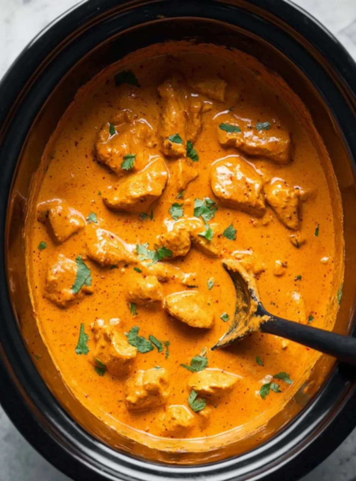Slow cooker butter chicken