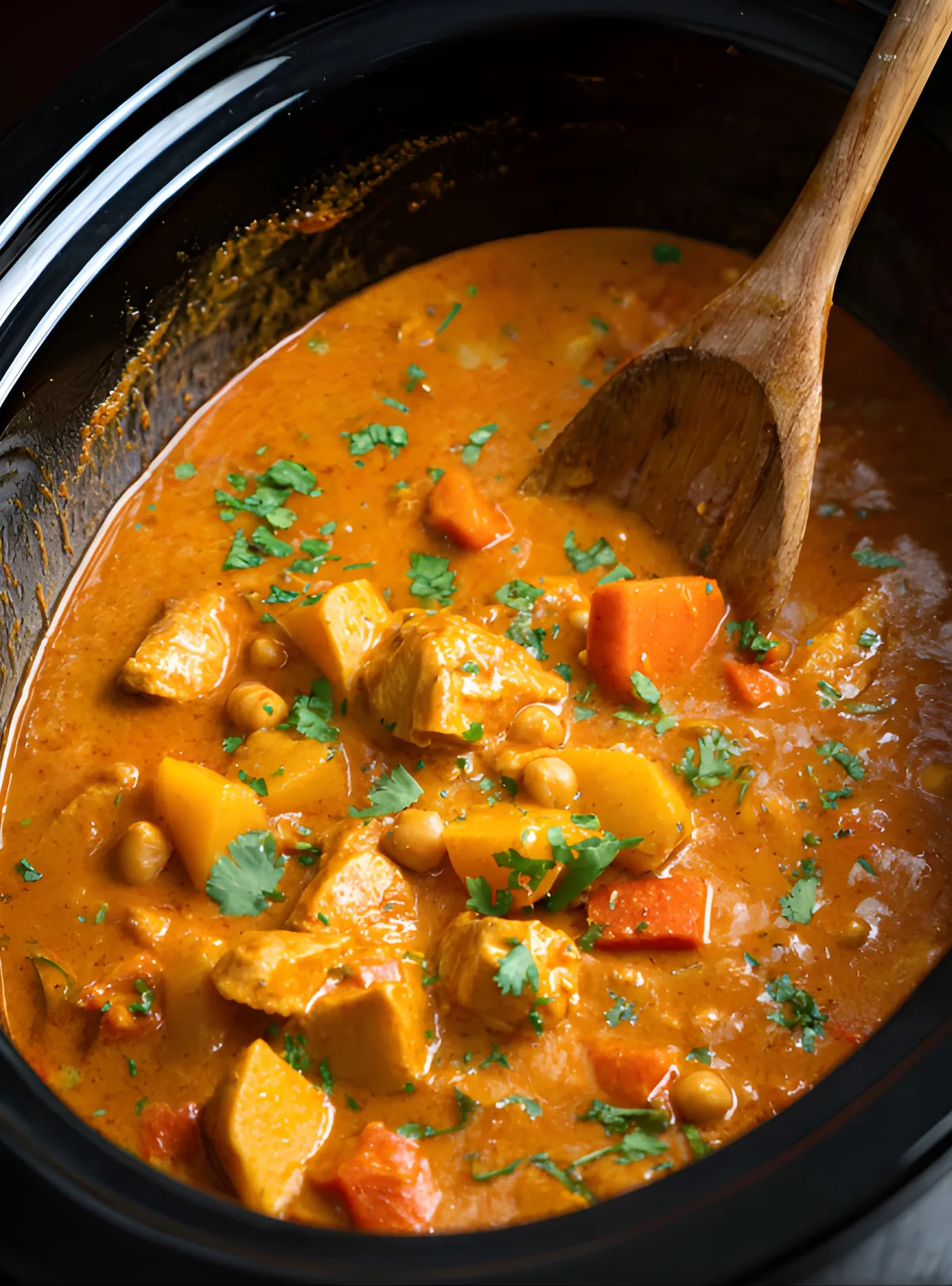 Slow cooker curry