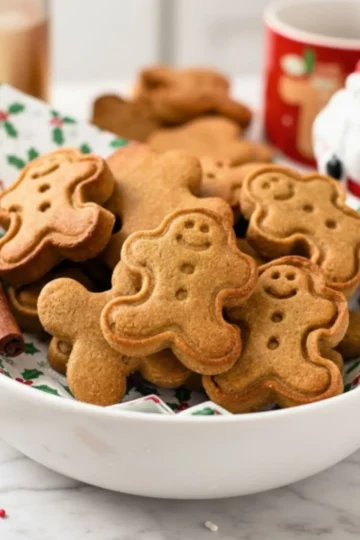 Sugar-Free Gingerbread Cookies with Almond Flour