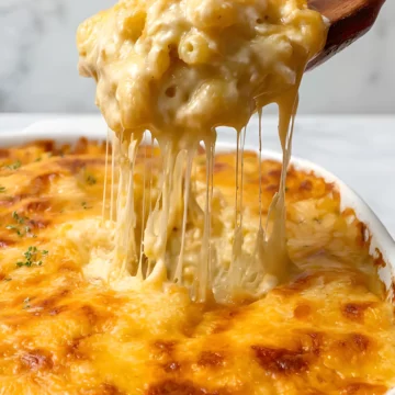 Tini’s Mac and Cheese golden crust