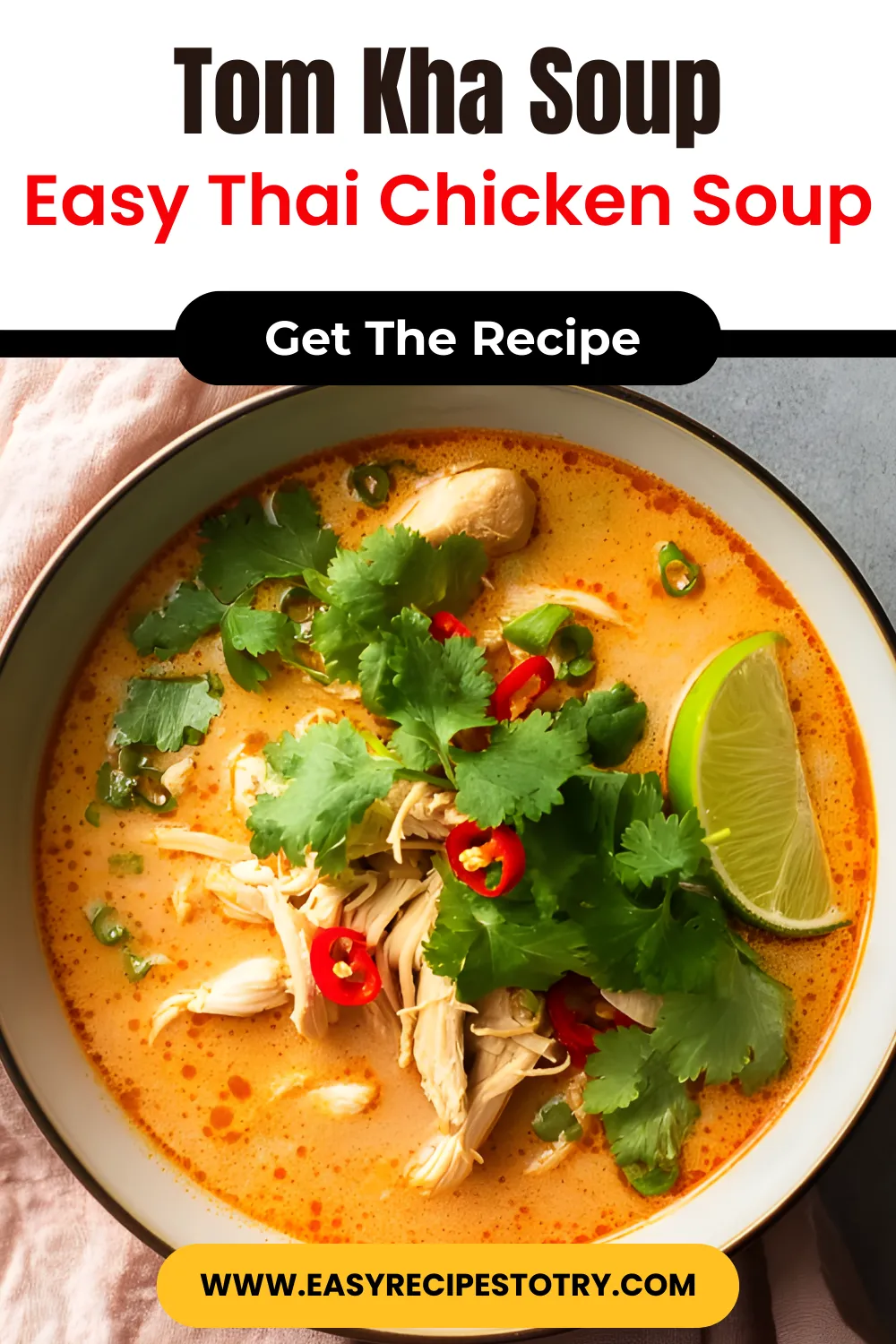 Tom Kha Soup recipe