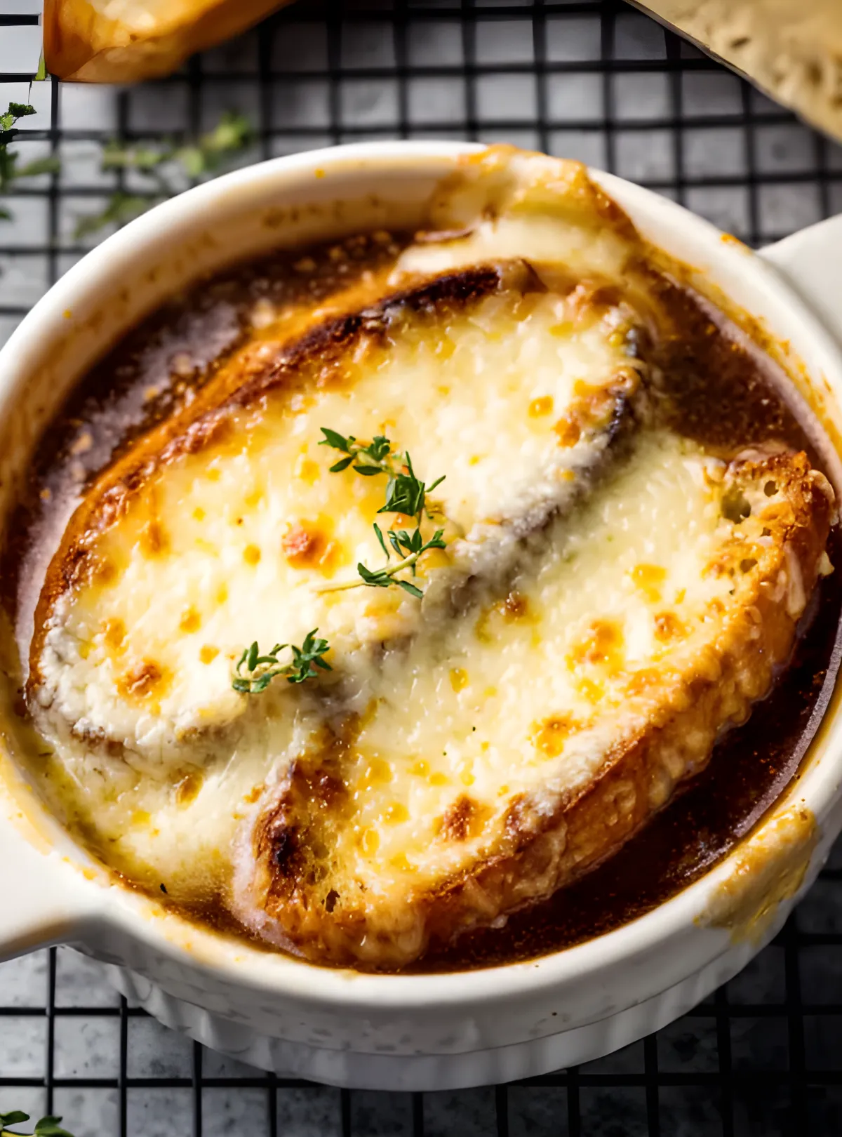 broiled cheese bowl