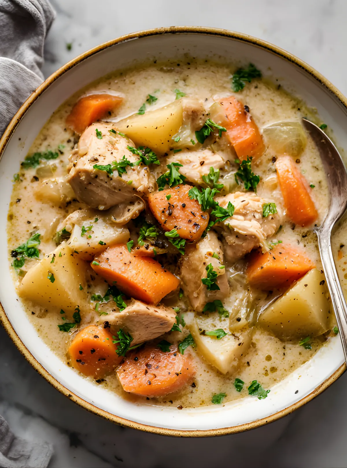 chicken stew bowl