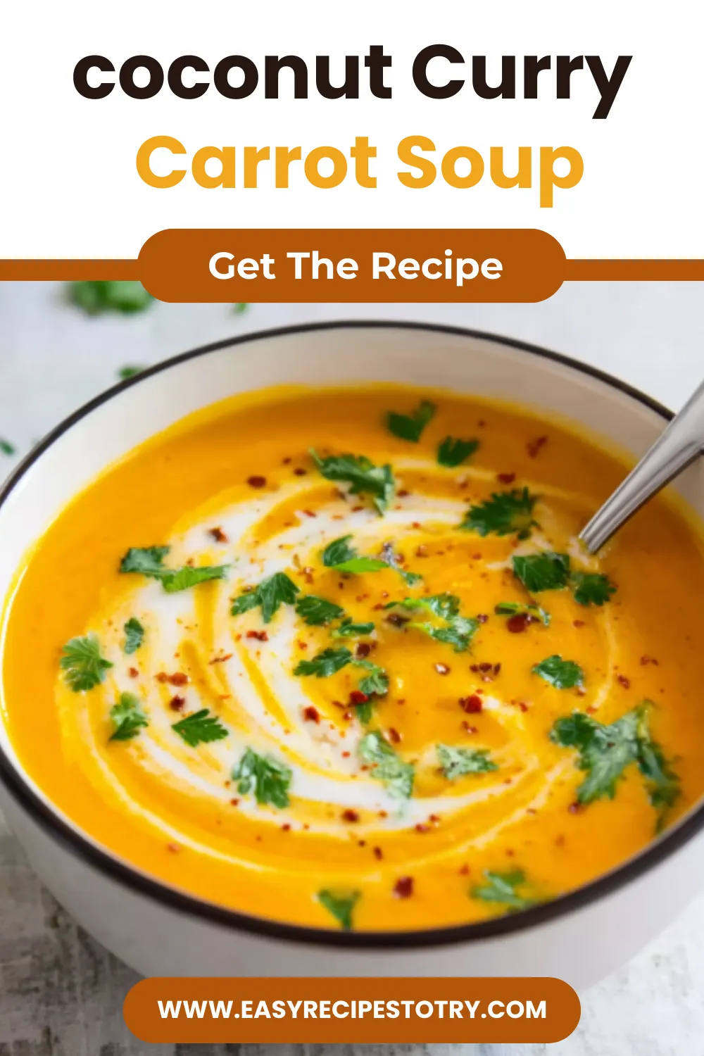coconut Curry Carrot Soup recipe