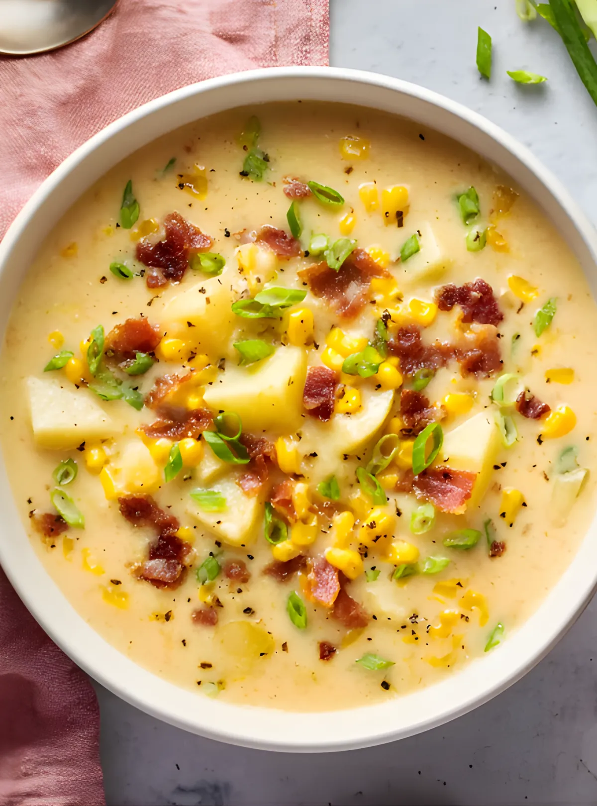 creamy potato corn