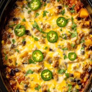 melted taco casserole