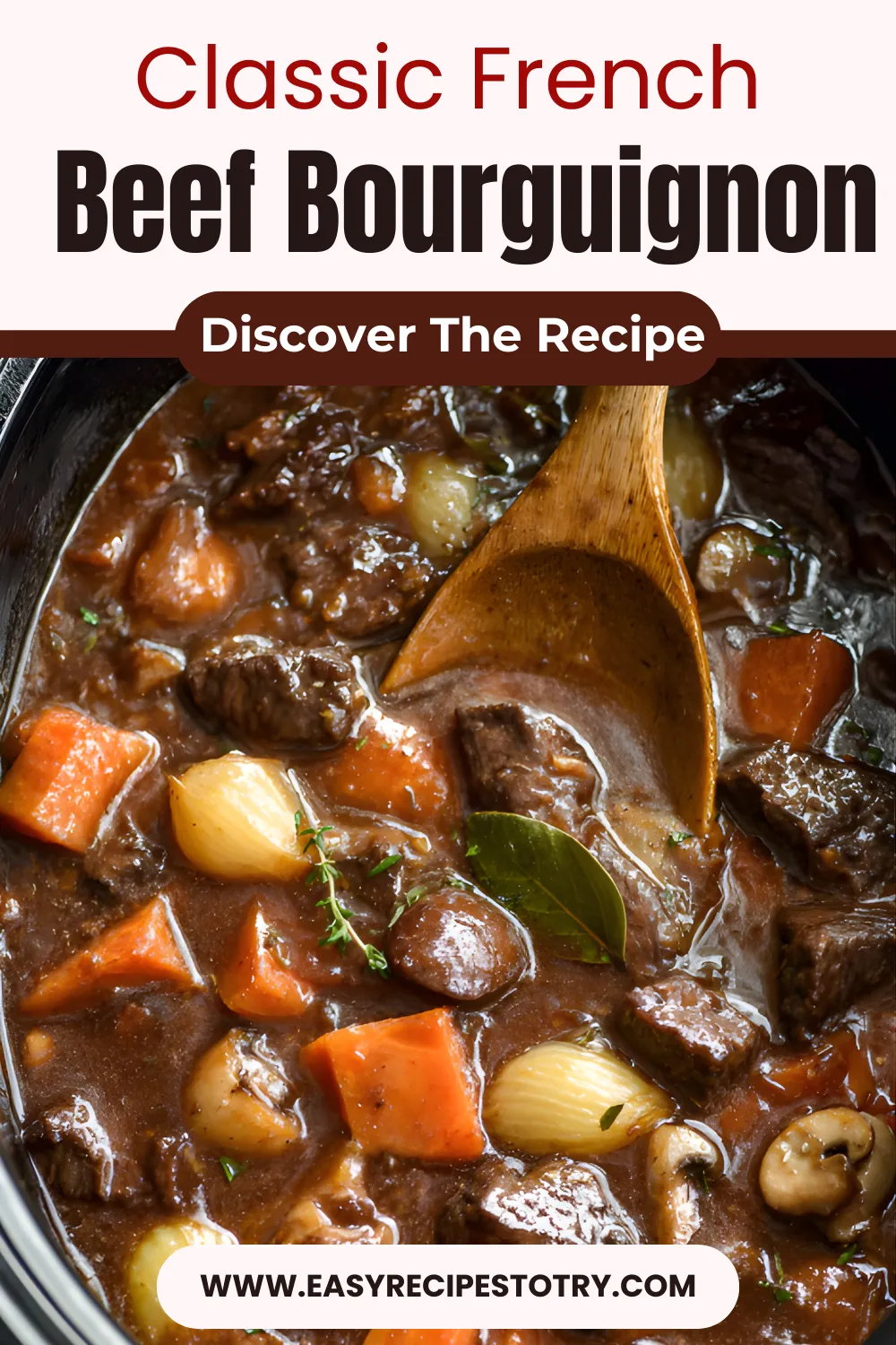 Classic French Beef Bourguignon