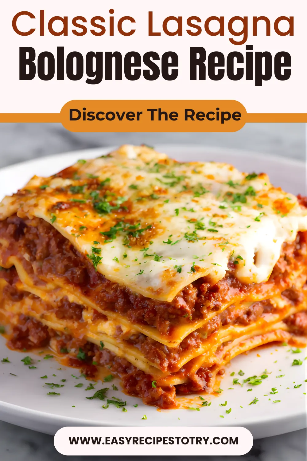 Classic Lasagna Bolognese Recipe