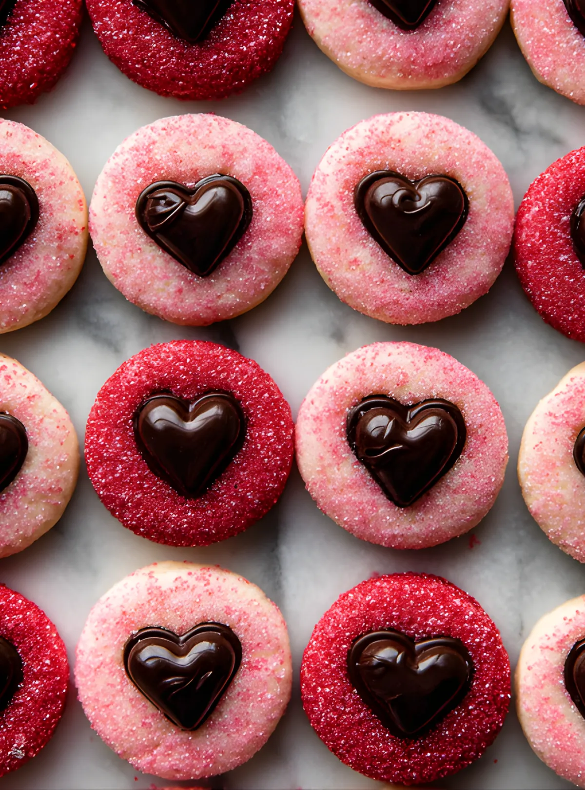 Heart sugar cookies